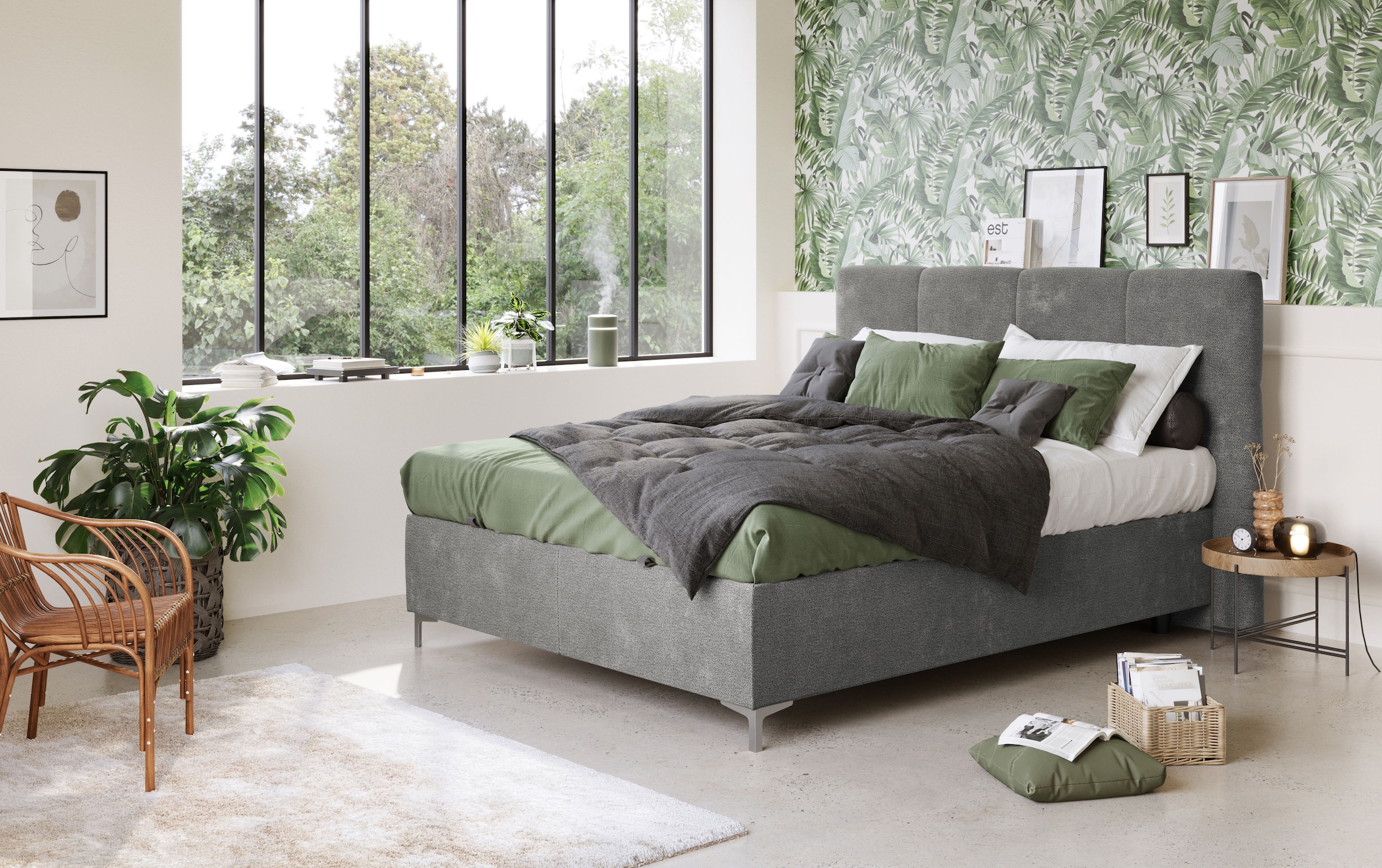 COTTA Boxbett »Kimy inkl. Bettkasten« erhältlich in den Breiten 160x200cm & 180x200cm