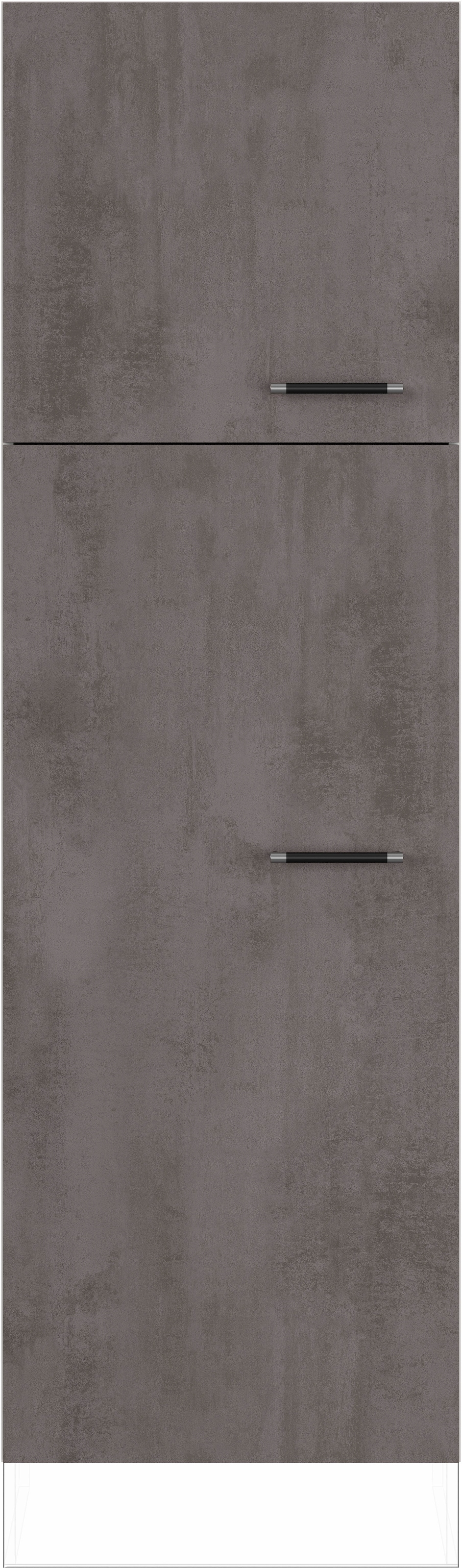 IMPULS KÜCHEN Wäscheschrank »"Prag", Breite/Höhe: 60/190,7 cm, mit Wäschekörben, mit Drehtüren«, vormontiert, mit Innenschubkästen, mit verstellbarem Fachboden