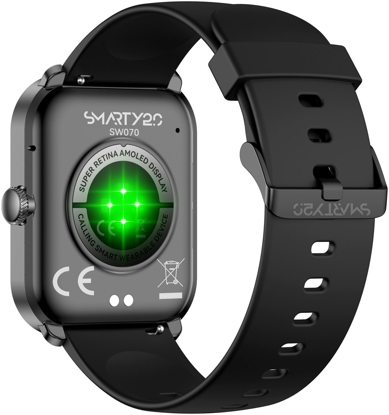 SMARTY 2.0 Smartwatch »Smarty 2.0«, (/ 1,78 Zoll),)