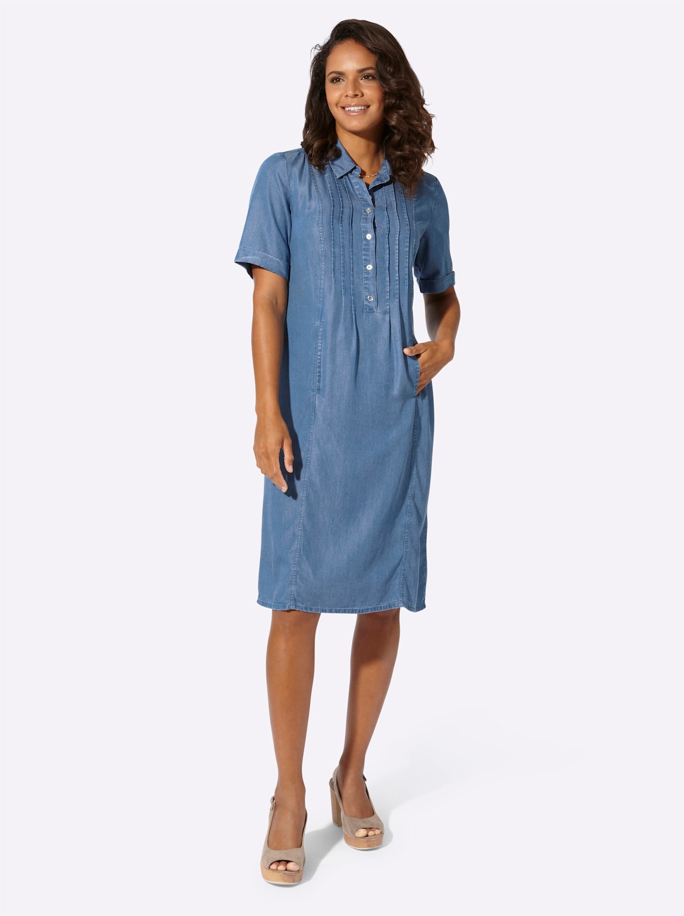 Casual Looks Jeanskleid »Jeans-Kleid«