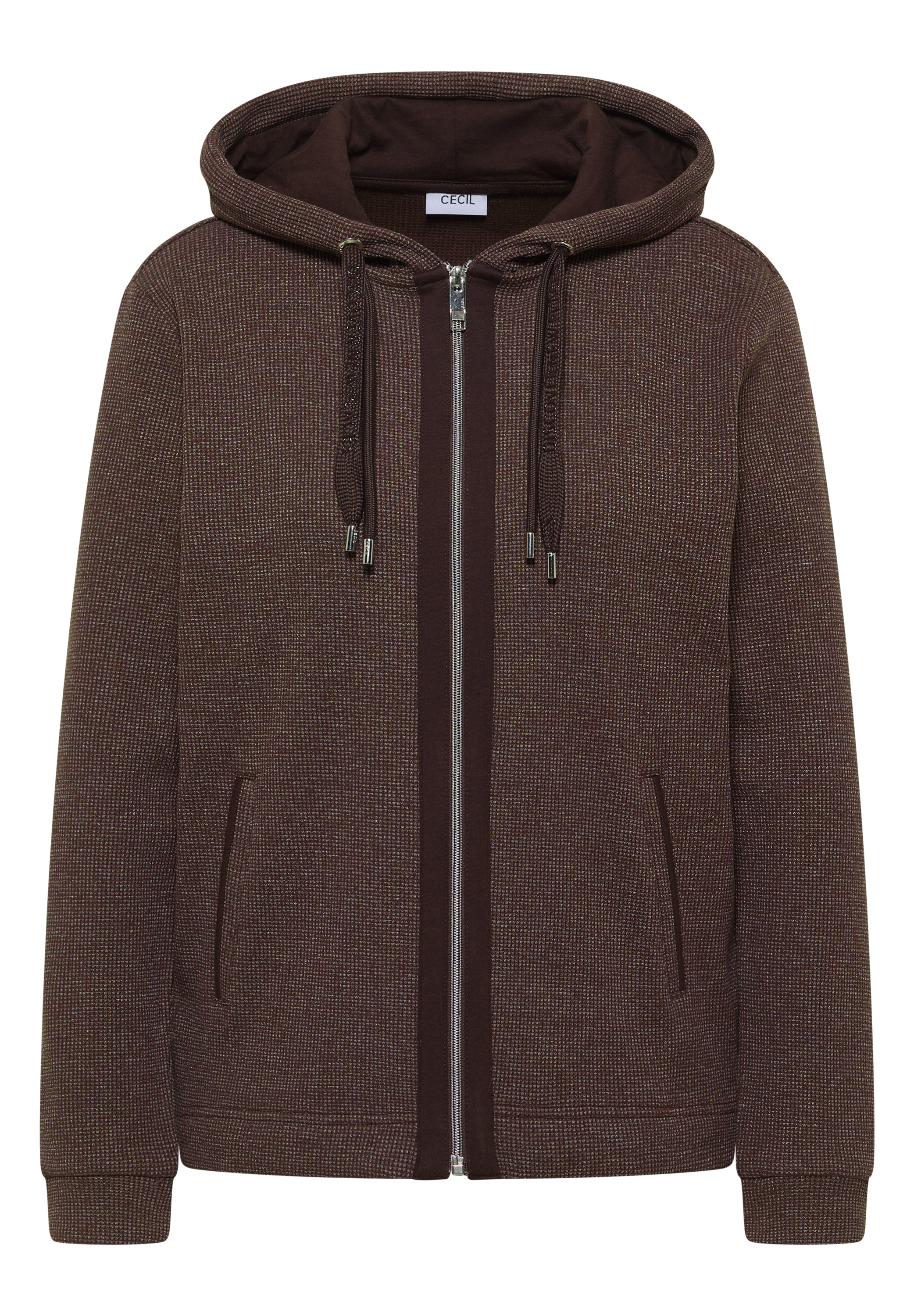 Cecil Kapuzensweatjacke mit Kapuze und Taschen