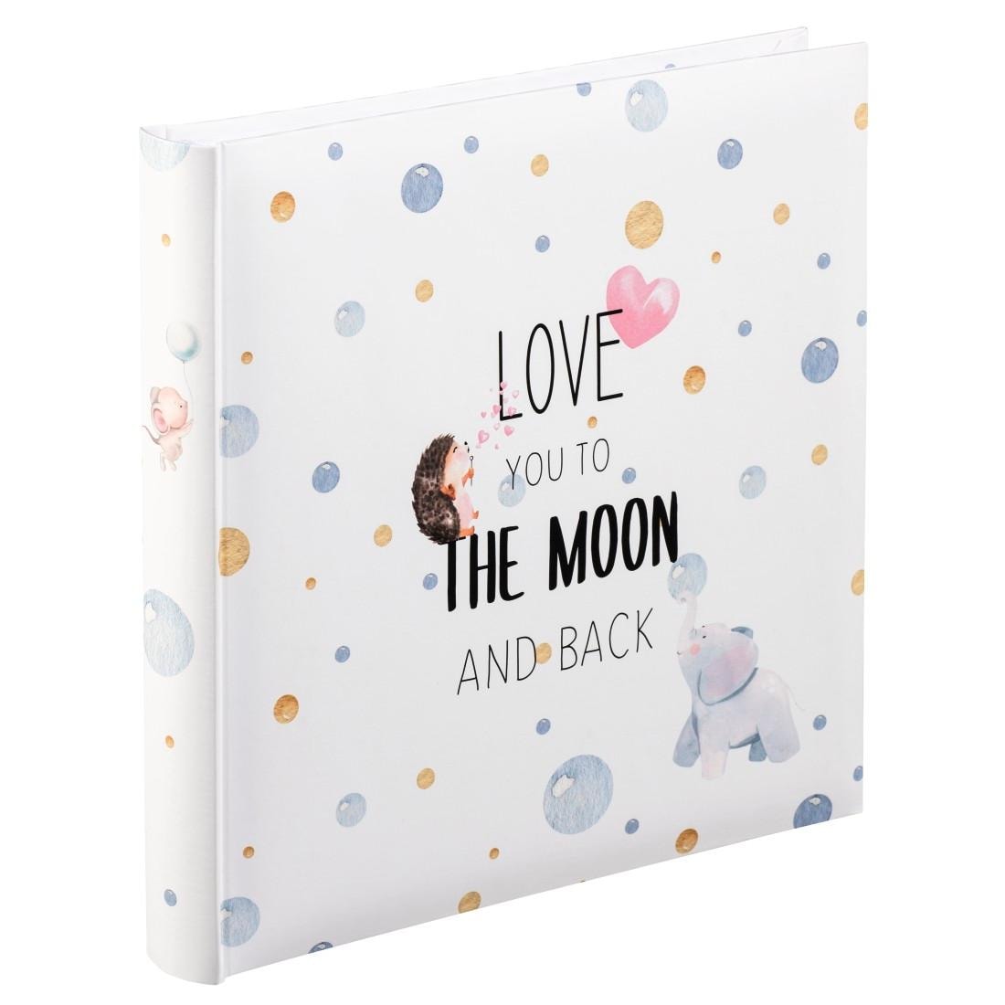 Hama Fotoalbum »Buch-Album "To The Moon", 25x25 cm, 50 weiße Seiten Foto Album«