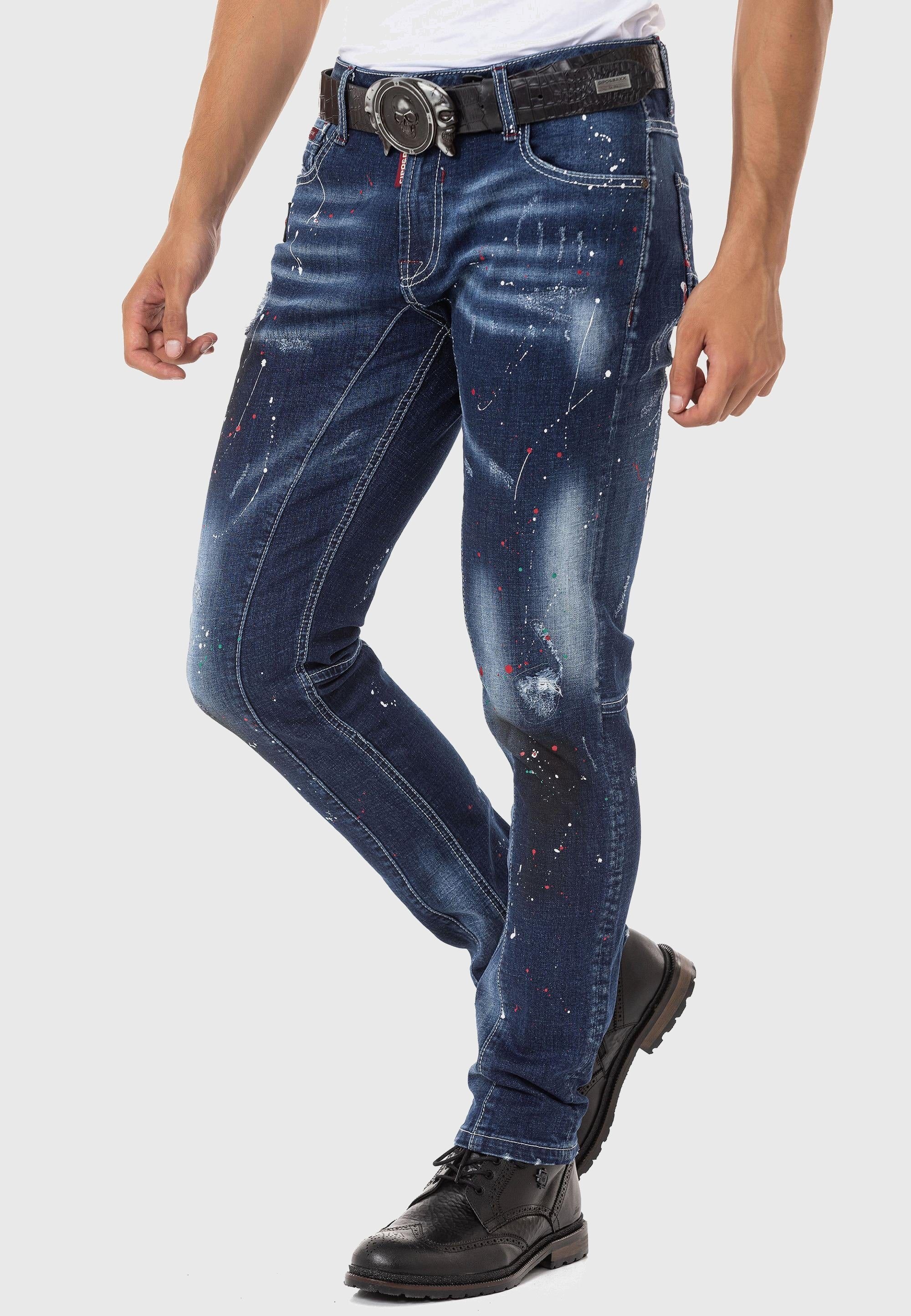 Cipo & Baxx 5-Pocket-Jeans »Cipo & Baxx Jeans« mit modischen Details