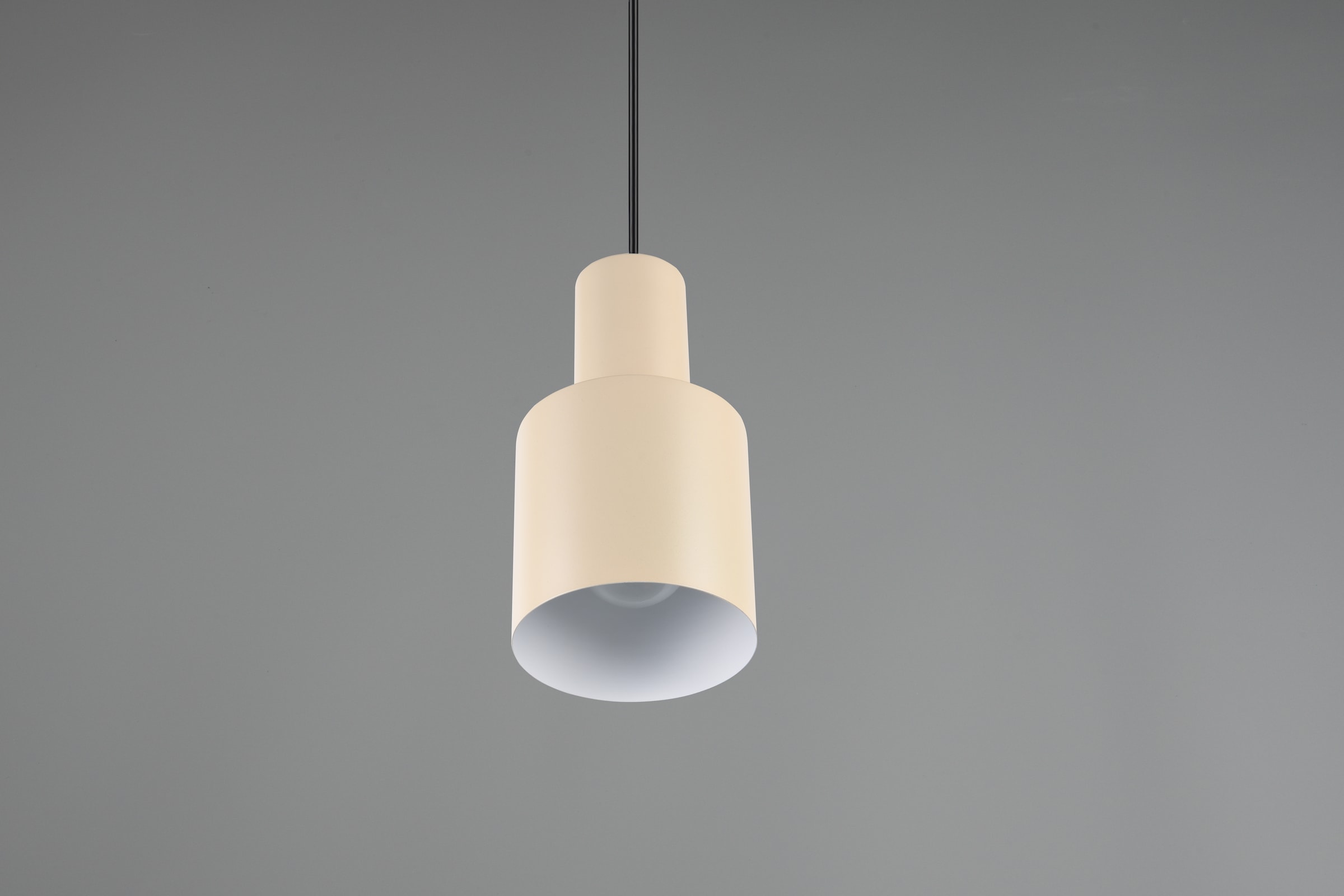 TRIO Leuchten Pendelleuchte »AGUDO, Hängelampe 1-flammig, exkl 1xE27 max 10W, höhenverstellbar« E27 1 Stk. warmweiß - kaltweiß Hängelampe Ø 12cm, bis max 150cm Abhängung, Küche Esszimmer Wohnzimmer