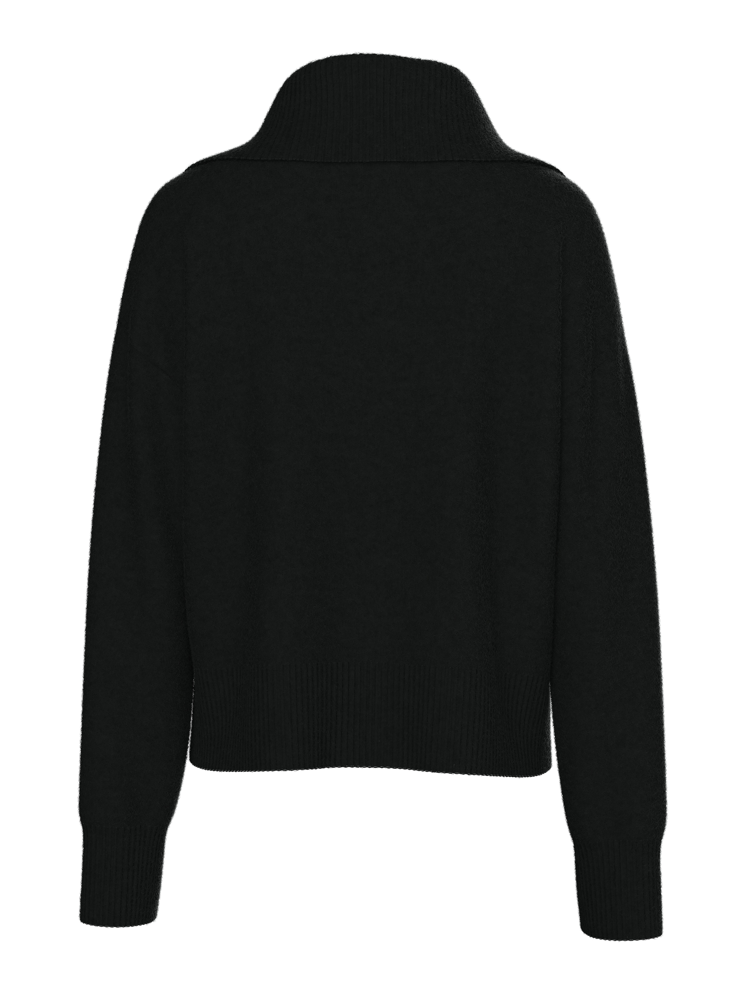 pieces Strickjacke »PCMALOU LS ZIP KNIT CARDIGAN NOOS BC«