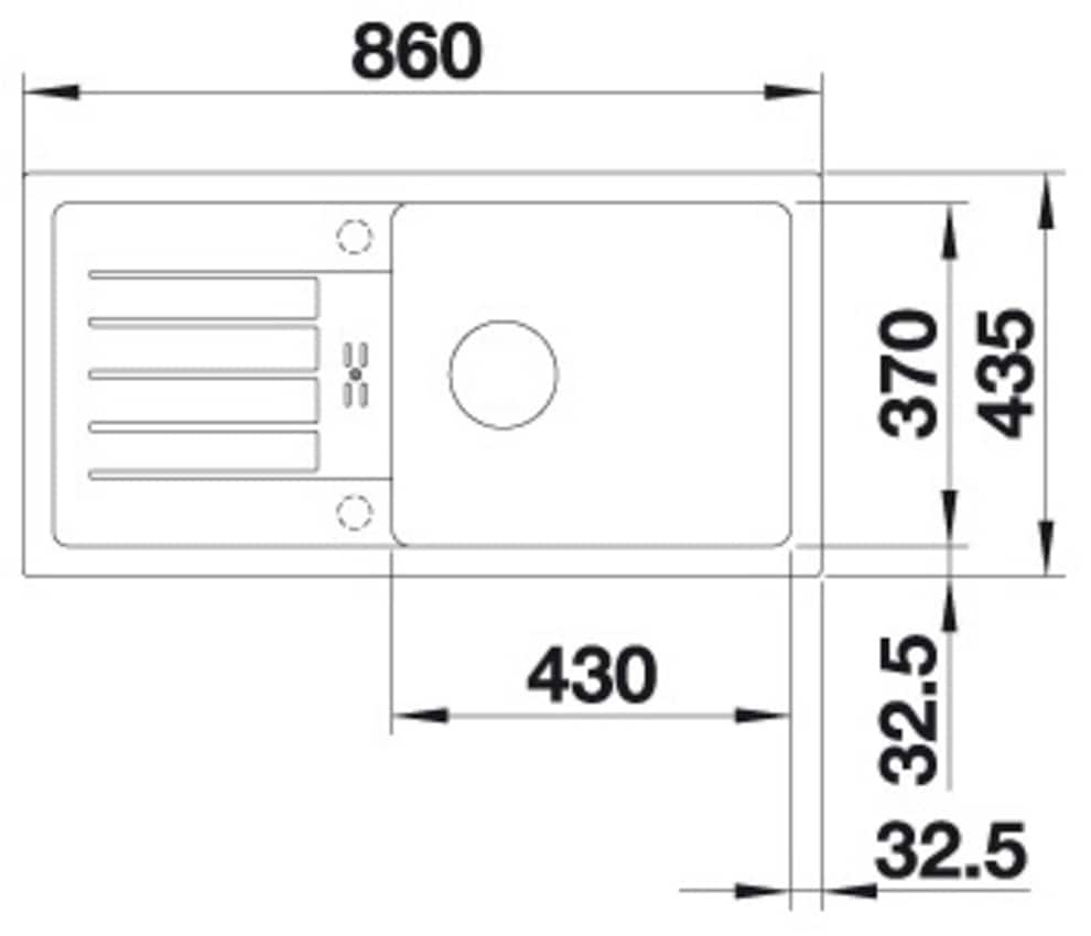 Blanco Granitspüle »FAVUM XL 6 S« 1 Stk. tlg. erhältlich in mehreren Farben
