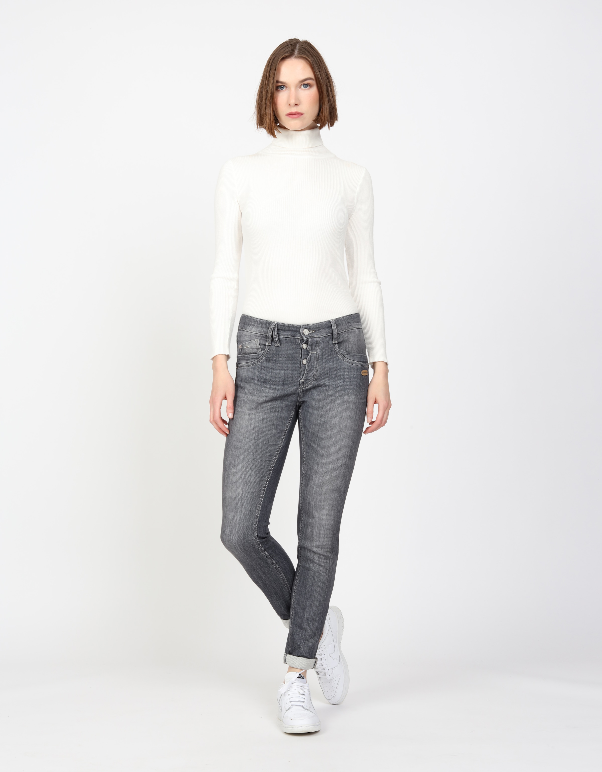 GANG Relax-fit-Jeans »94GERDA«, mit besonderer Struktur
