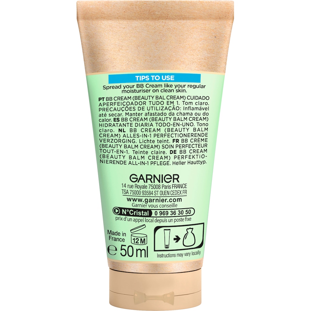 GARNIER BB-Creme »SkinActive BB Cream Ölfrei«