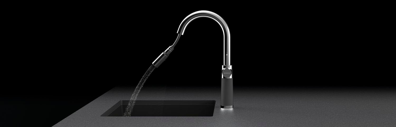 Schock Küchenarmatur »SC-520 SB« ausziehbar, Strahl-Brause, Rückflussverhinderer, Schwenkbereich 120°