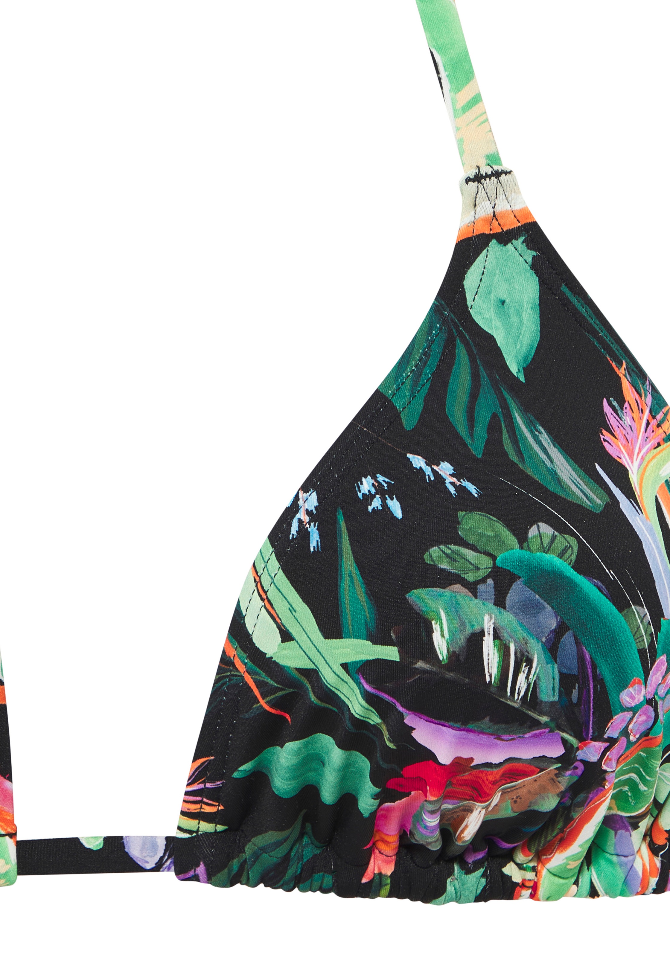 Venice Beach Triangel-Bikini-Top »Sandrine« mit buntem Blumenprint