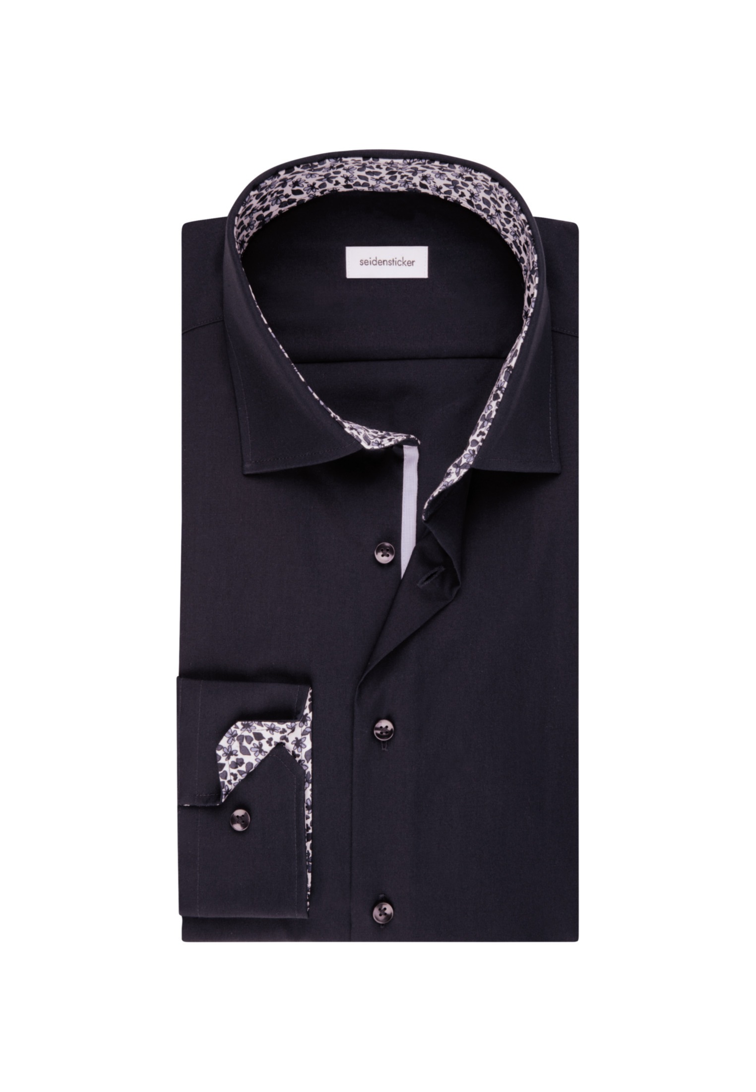 seidensticker Businesshemd »Schwarze Rose«, Uni