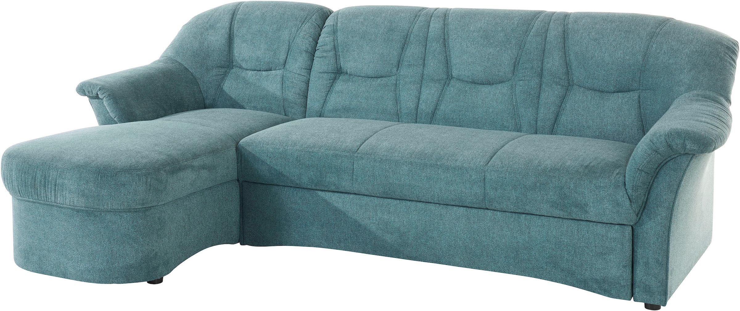 DOMO collection Ecksofa »Sarafina zeitlos und komfortabel, optional mit Federkern, L-Form«, wahlweise mit Bettfunktion