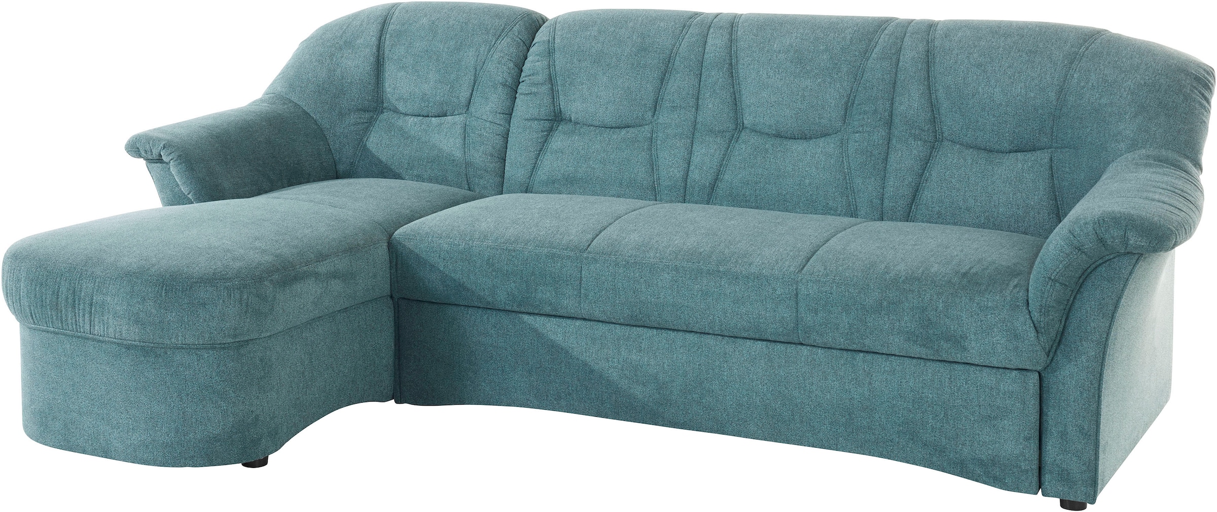 DOMO collection Ecksofa »Sarafina L-Form«, wahlweise mit Bettfunktion, optional mit Federkern