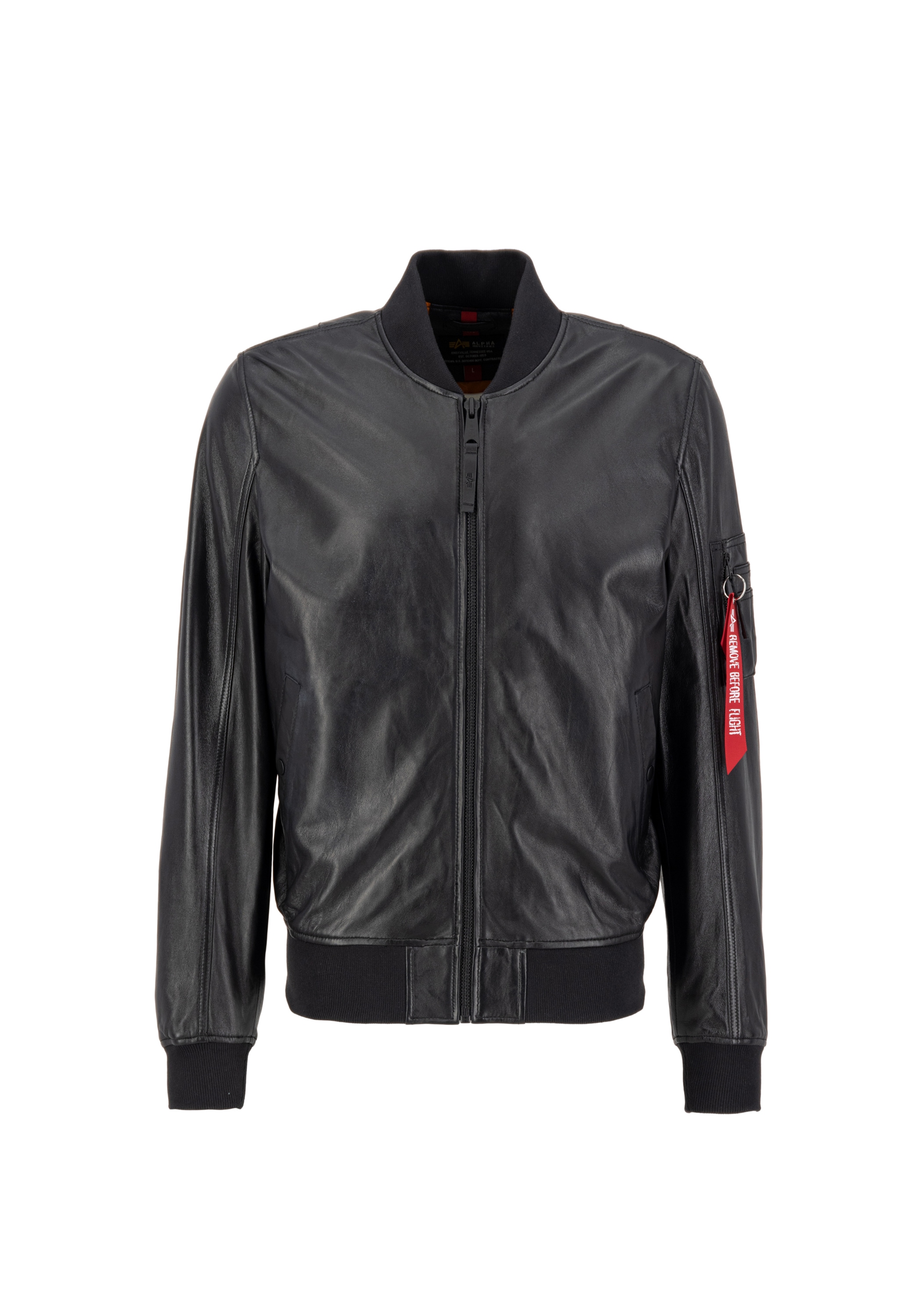 Alpha Industries Bomberjacke »Alpha Industries Men - Bomber Jackets MA-1 Leather LW II«