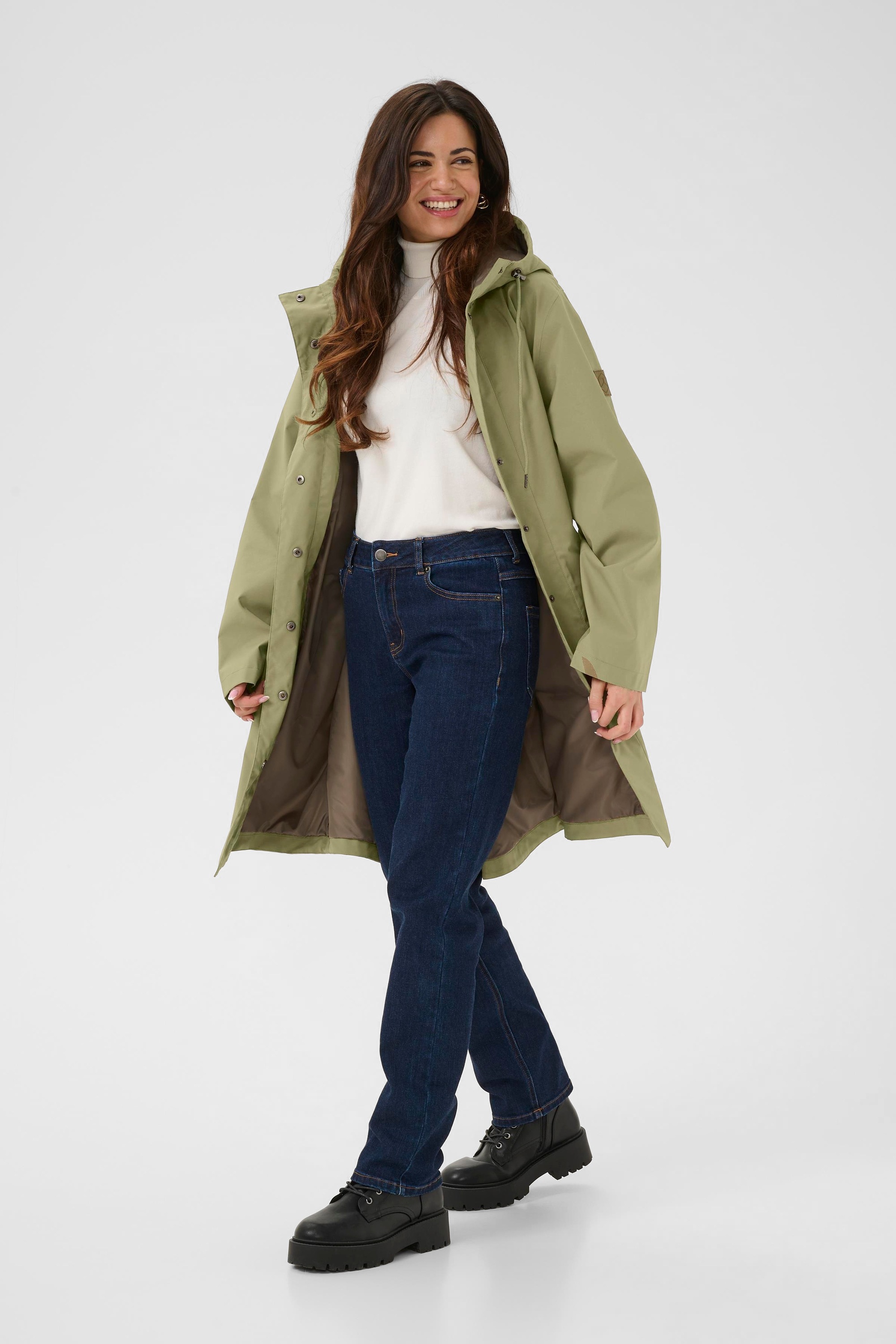 KAFFE Wintermantel »Jacke KAennie«