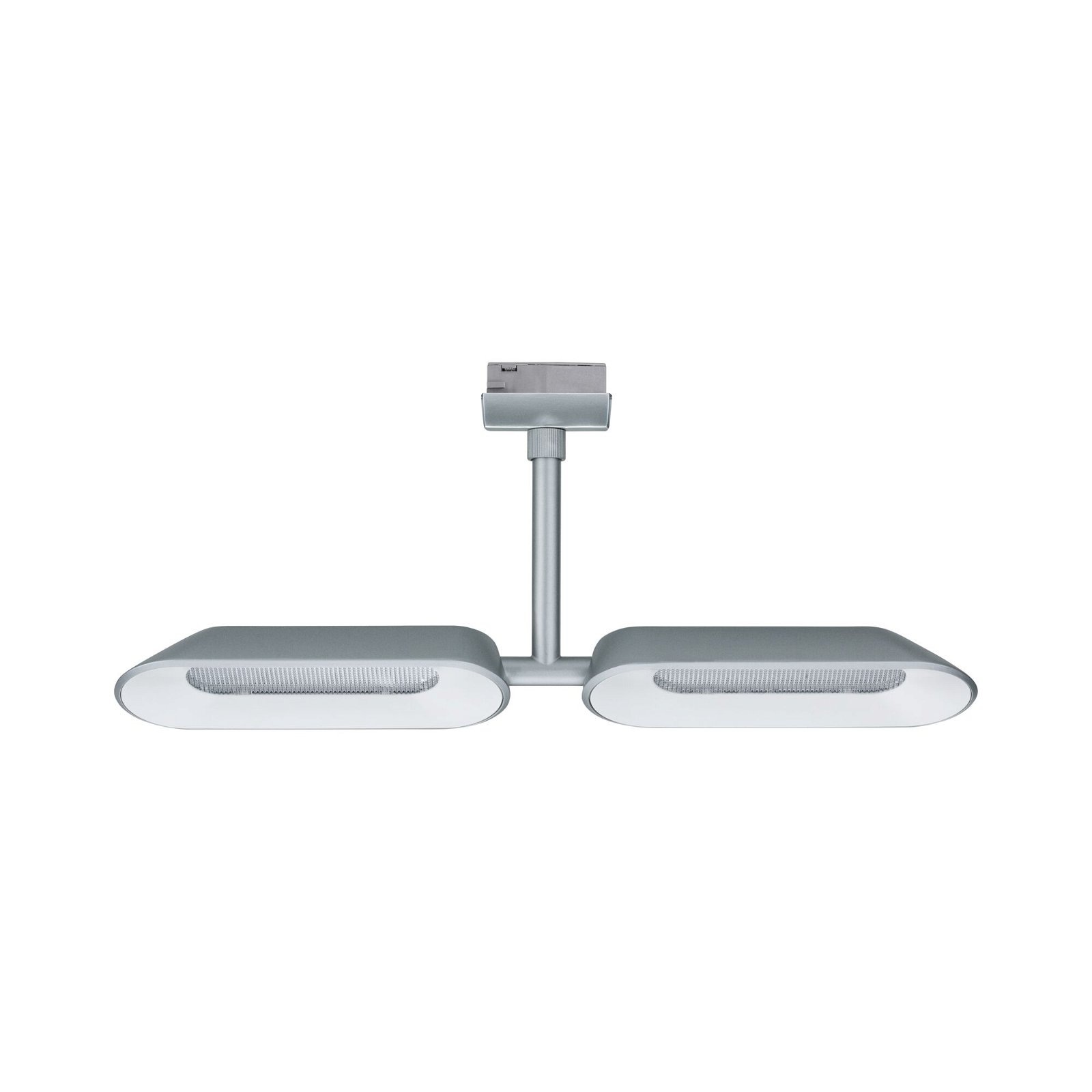 Paulmann Schienensystem-Leuchten »URail Schienenspot Dipper 2x650lm 2x8W 2700K 230V Chrom matt, Weiß«, dimmbar, Einzelspot