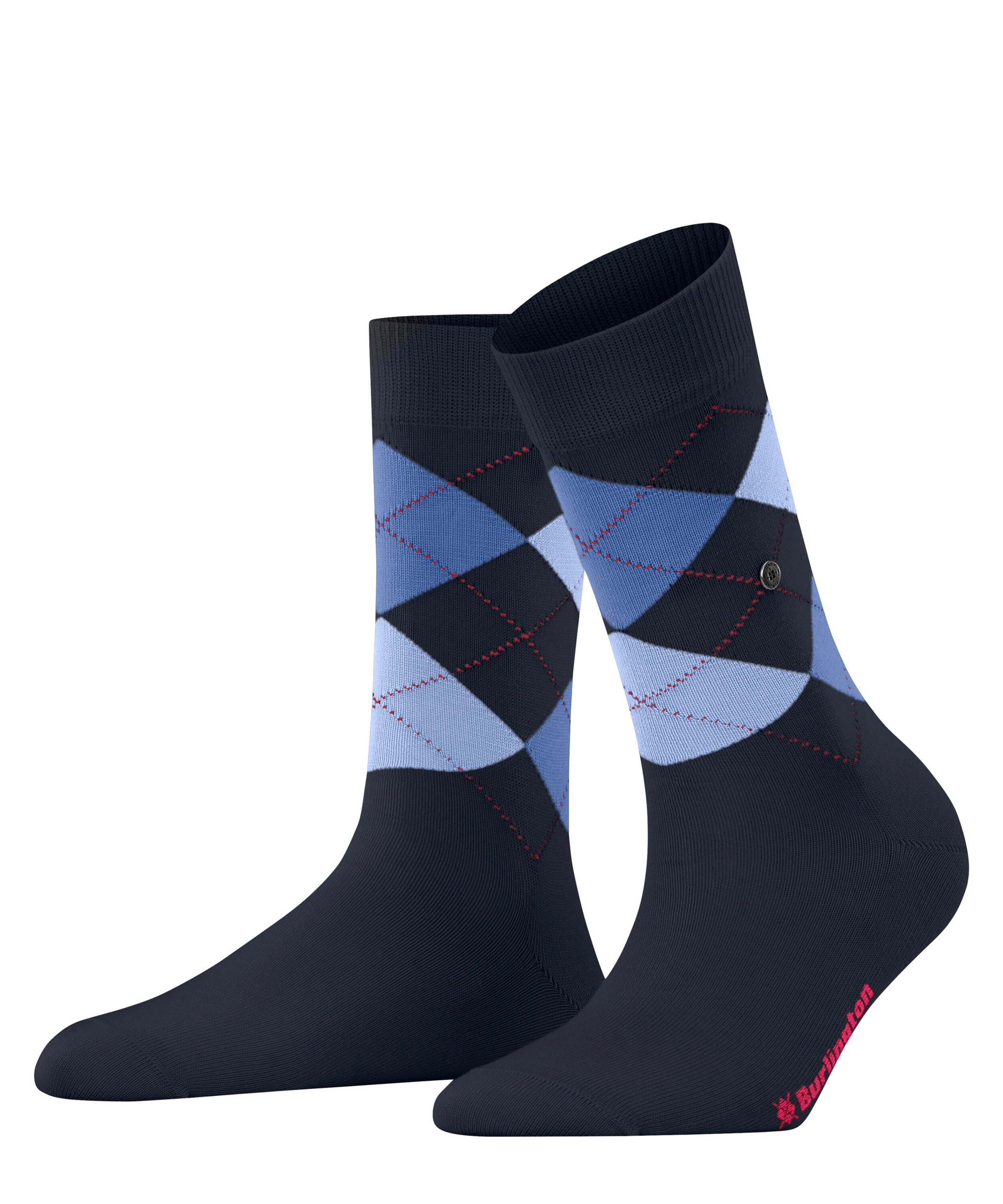 Burlington Socken »Covent Garden« Einheitsgröße 36-41,  Argyle-Muster, Burlington-Clip