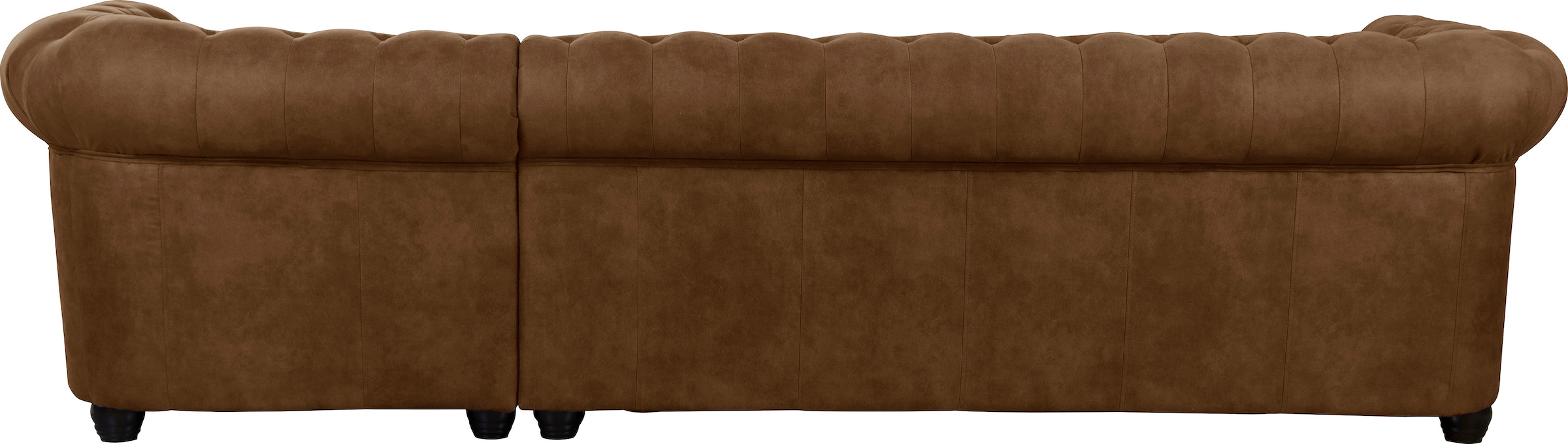 Home affaire Chesterfield-Sofa »Rysum L-Form«, Chesterfield-Optik, langer Schenkel links oder rechts