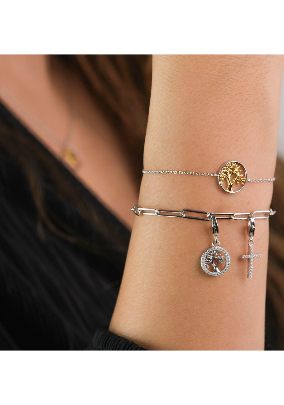 Engelsrufer Armband »Lebensbaum Bicolor, ERB-LILTREE-BIG«