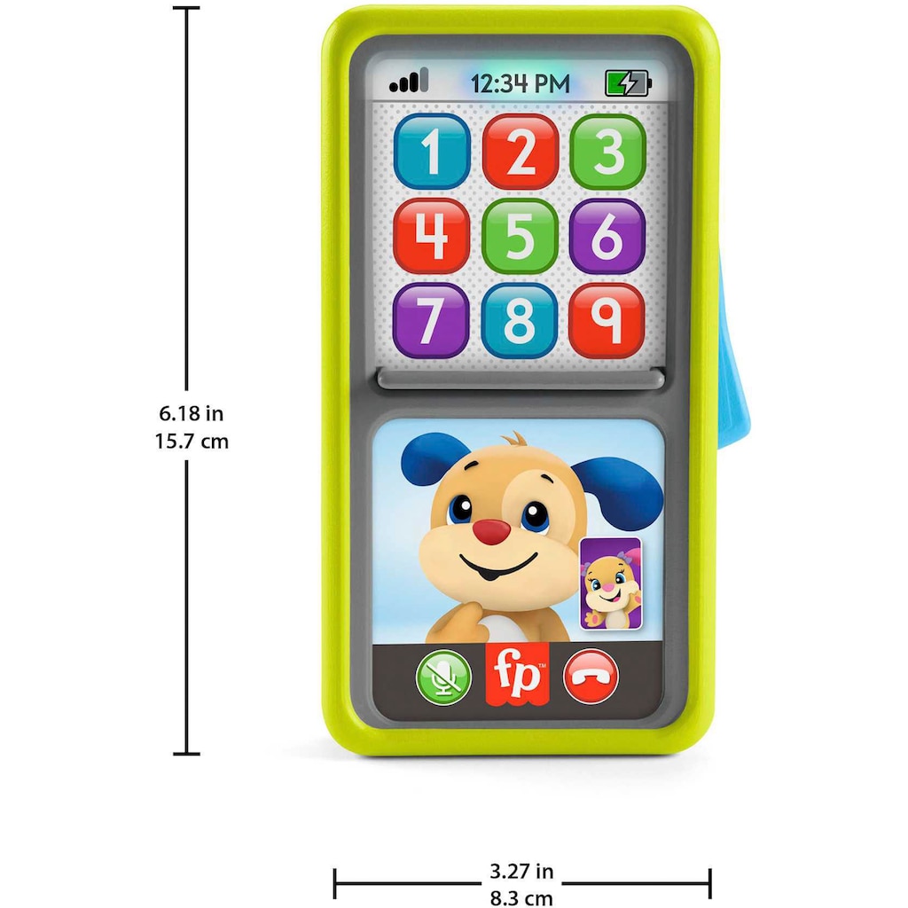 Fisher-Price® Lernspielzeug »Lernspaß 2-in-1 Slide to Learn Smartphone«