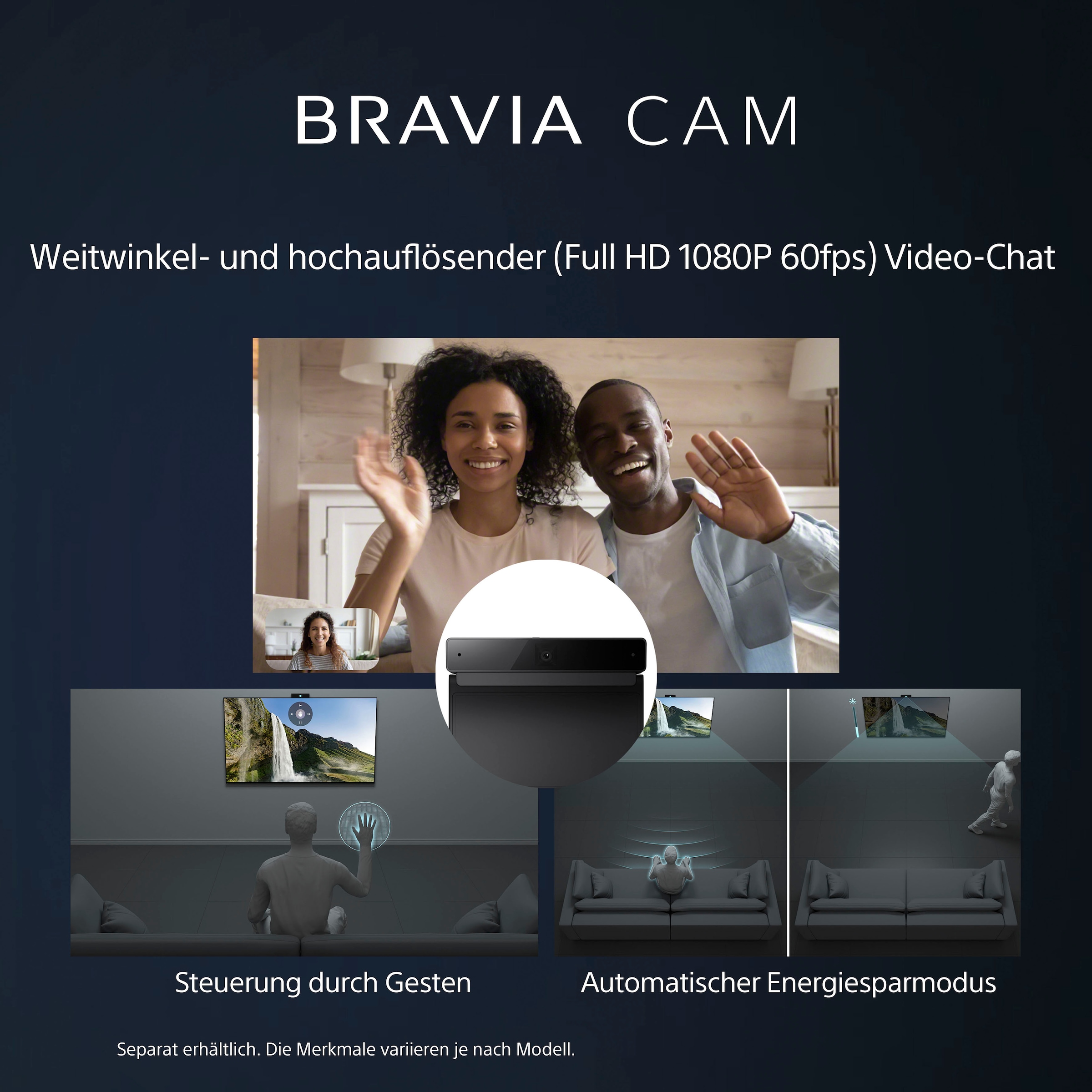 Sony LED-Fernseher »KD43-X75WL«, 4K Ultra HD, Google TV, Smart-TV, BRAVIA CORE, HDMI 2.1, Gaming-Menü