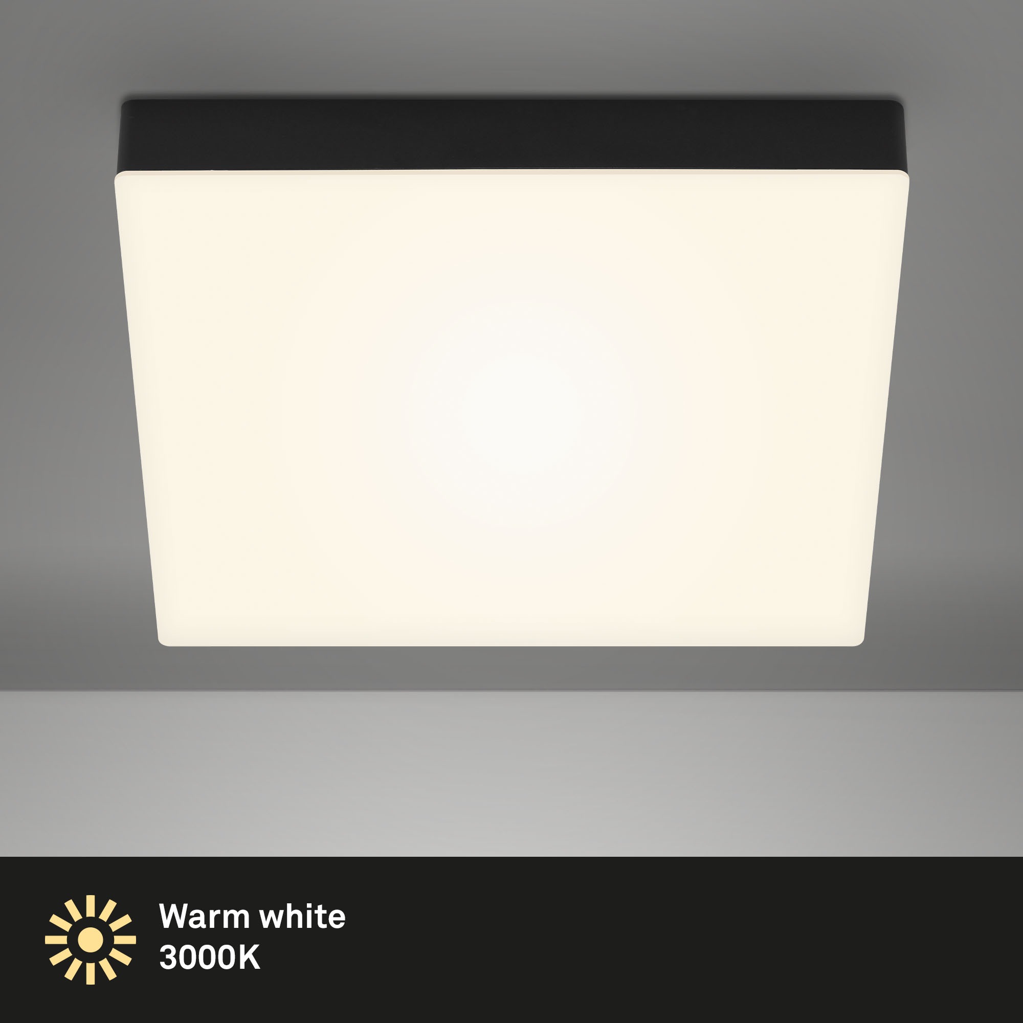 Briloner Leuchten Aufbauleuchte »Flame«, Leuchtmittel LED-Board | LED fest integriert