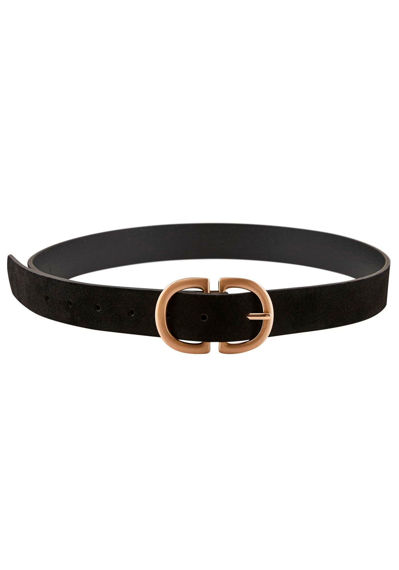 pieces Ledergürtel »PCJUVA SUEDE JEANS BELT NOOS«, mit Doppelring-Schnalle kaufen