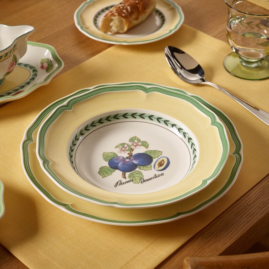 Villeroy & Boch Suppenteller »Suppenteller French Garden Valence ø 22,8 cm 6er Set bunt«