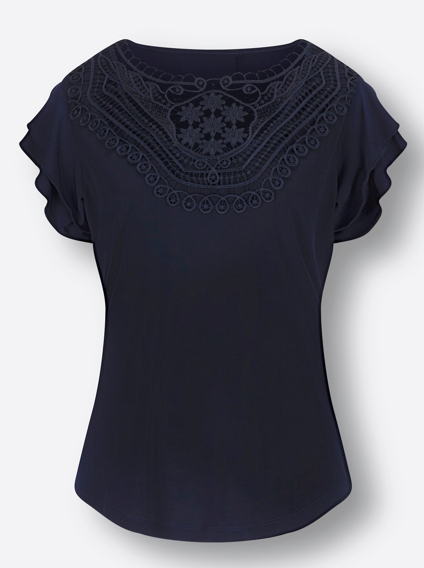 Lady Kurzarmshirt »Shirt«, (1 tlg.)