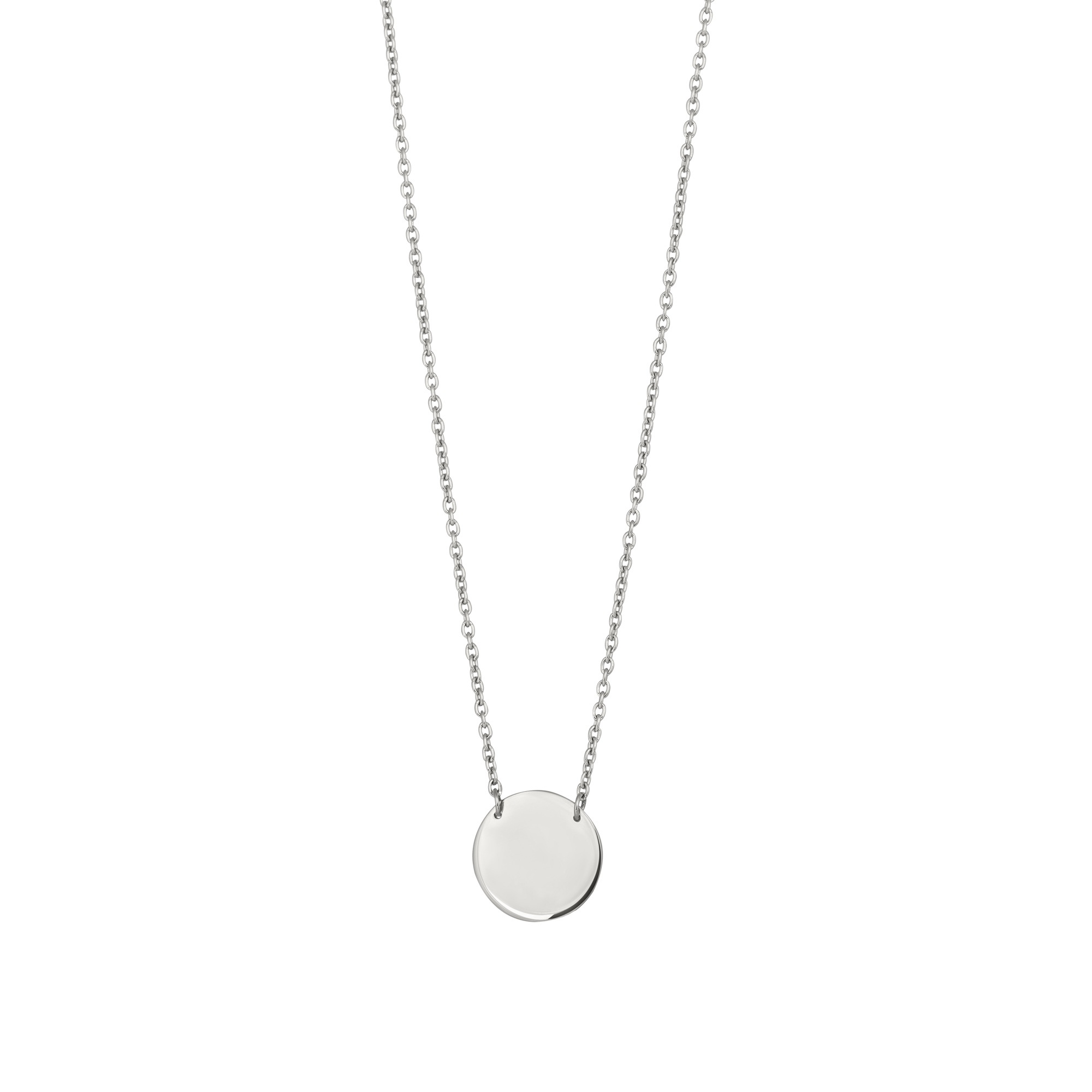 CAÏ Collier »925/-Sterling Silber rhodiniert Plättchen Boho«