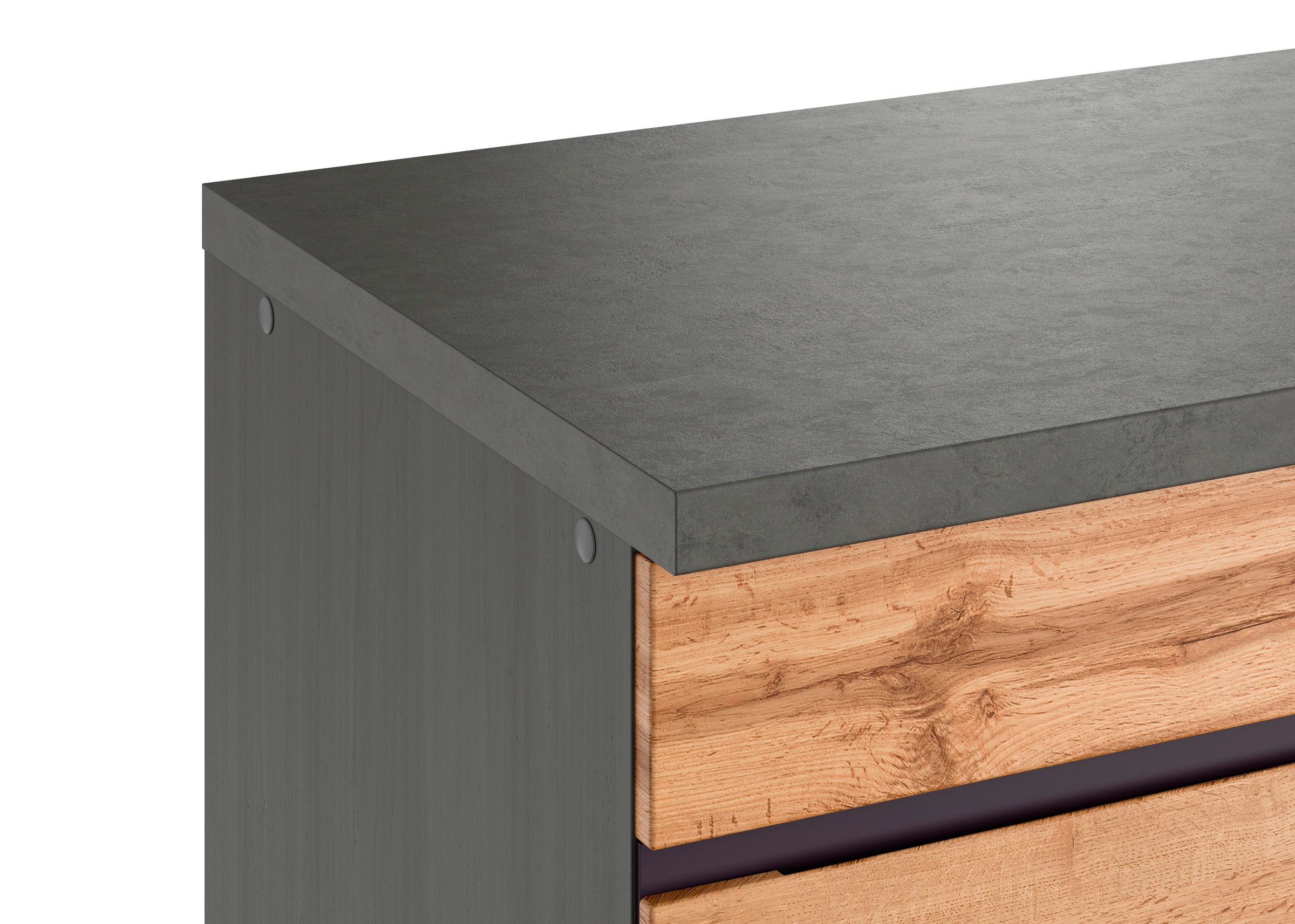 KOCHSTATION Winkelküche »KS-Riesa« Stellbreite 390/180 cm, wahlweise mit Induktionskochfeld