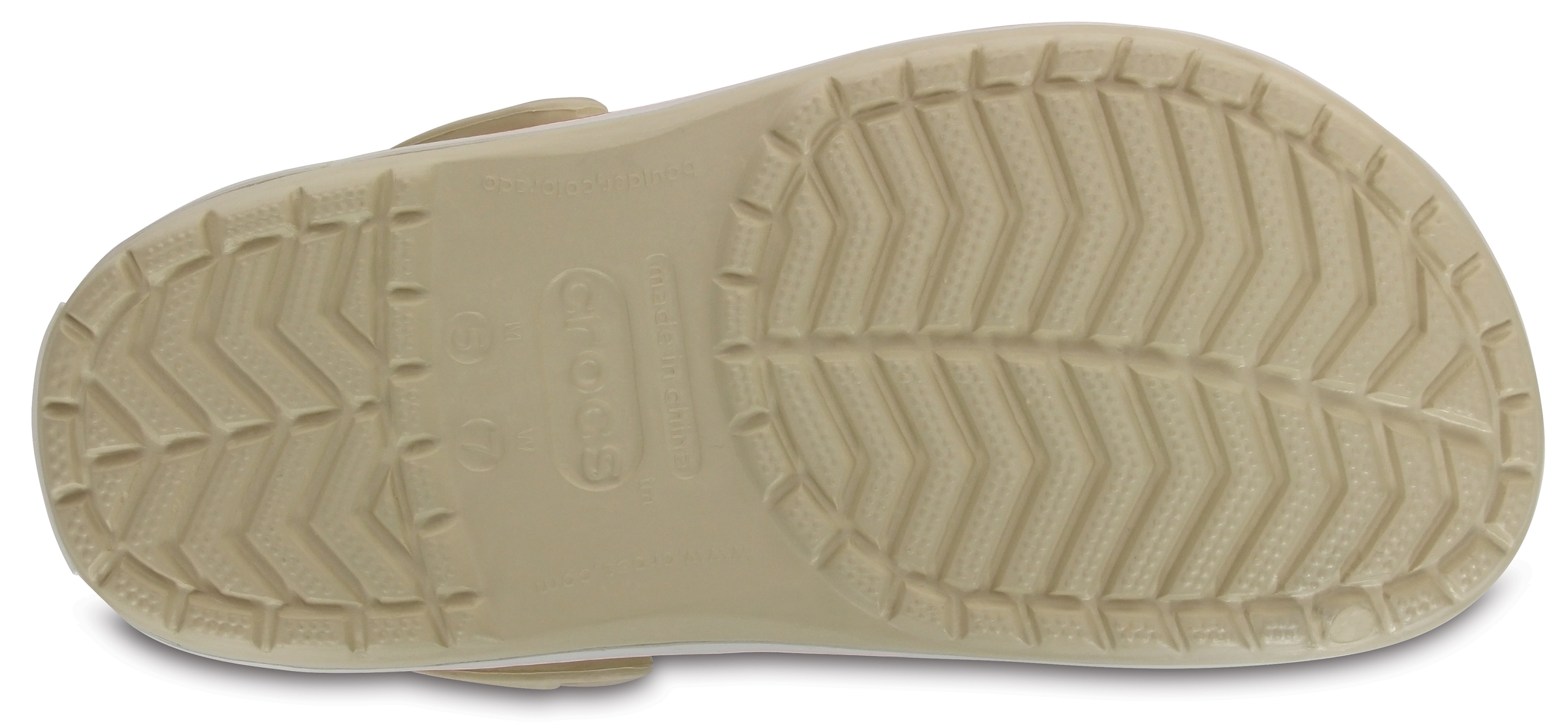 Crocs Clog »Crocband Clog«  ,Sommerschuh, Schlappen, Hausschuh mit zweifarbiger Laufsohle