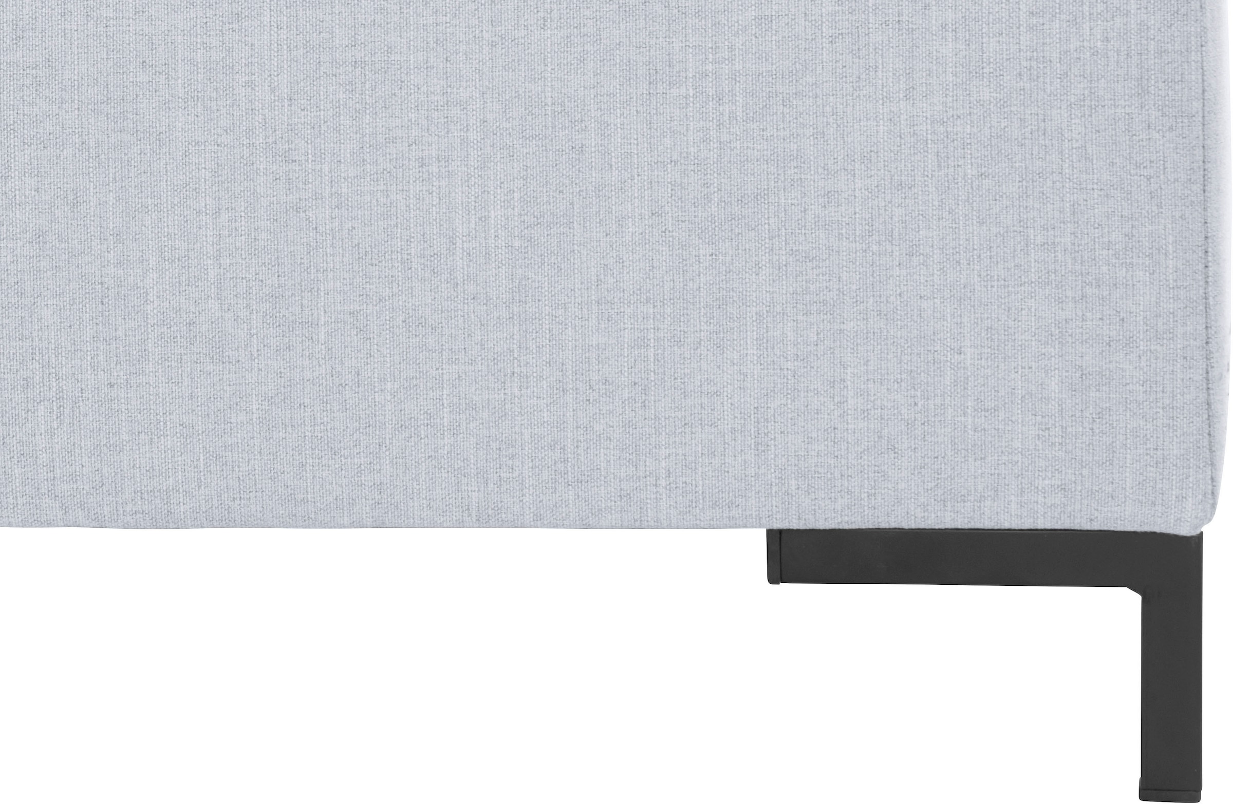 OTTO products Wohnlandschaft »Grazzo, aktuelle Steppung im Sitz, viel Platz, zeitlos, U-Form«, hochwertige Stoffe aus recyceltem Material, Steppung im Sitzbereich