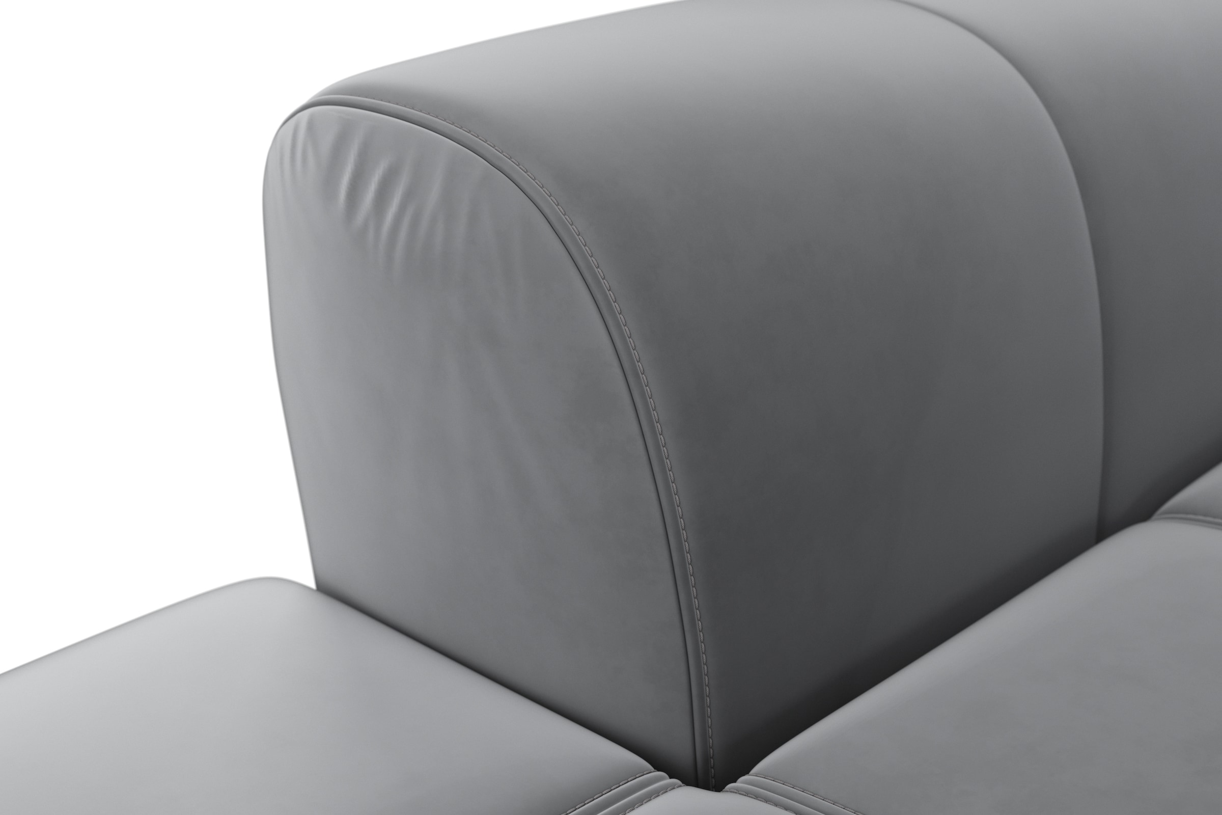 sit&more Ecksofa »Bendigo L-Form«, inklusive Sitztiefenverstellung, Bodenfreiheit 15 cm, 2 Fußfarben