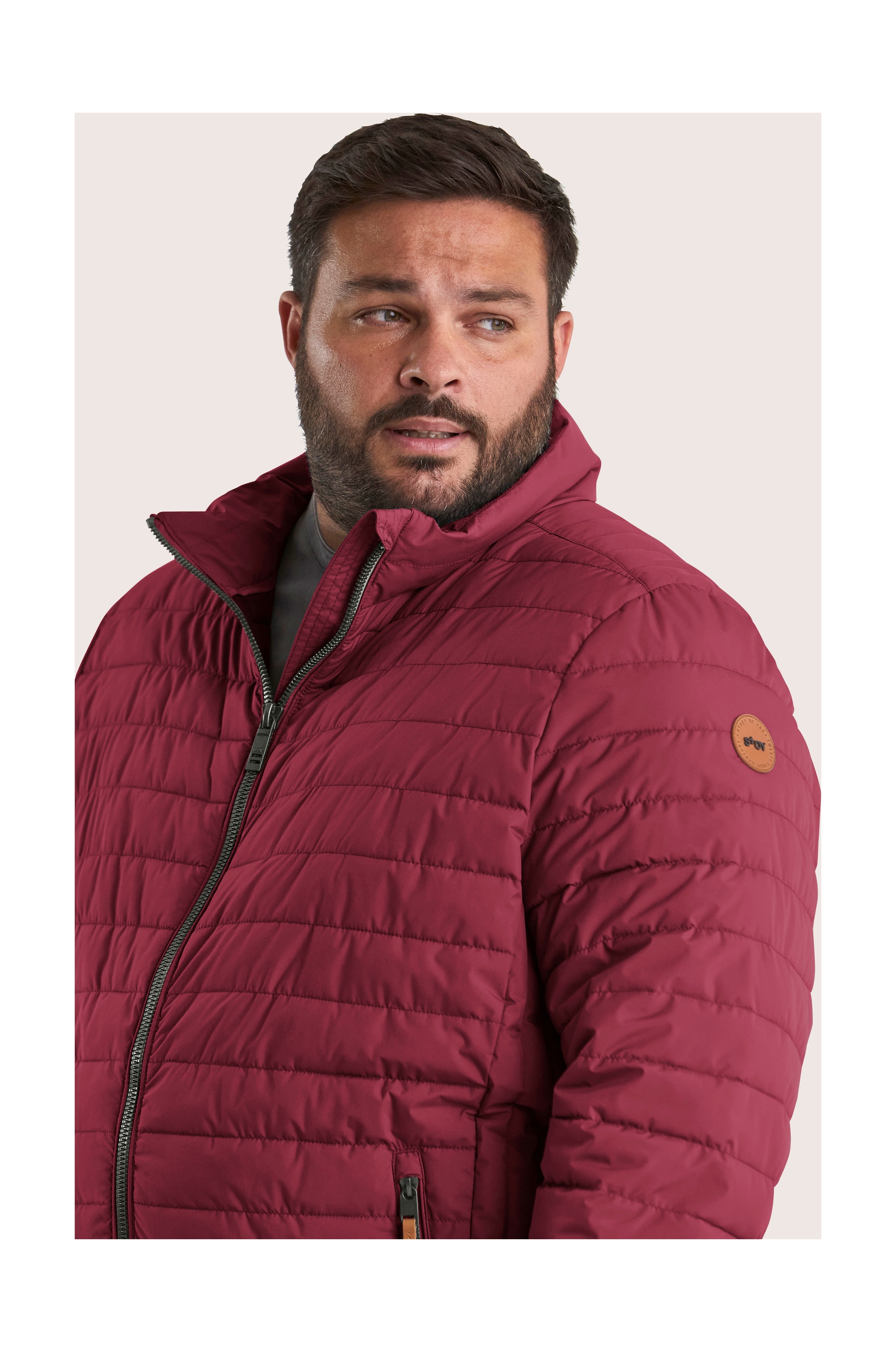 STOY Steppjacke »STW 15 MN QLTD JCKT« Leichte, atmungsaktive, wasserabweisende Herren Steppjacke von STOY
