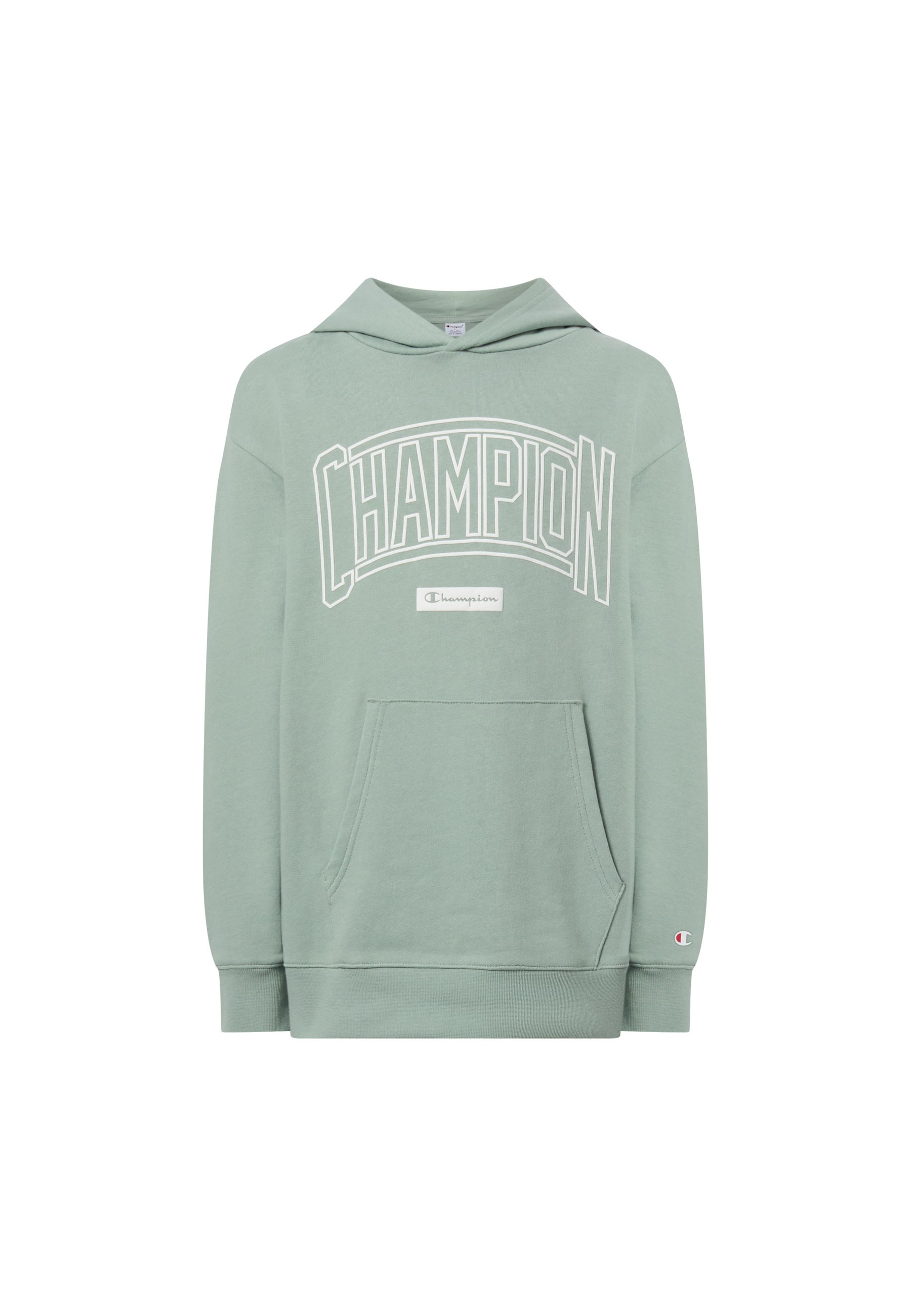 Champion Kapuzensweatshirt »COLLEGE Terry Hoodie Large Logo«, für Kinder, mit Kapuze, sportlicher Stil, weiches Material
