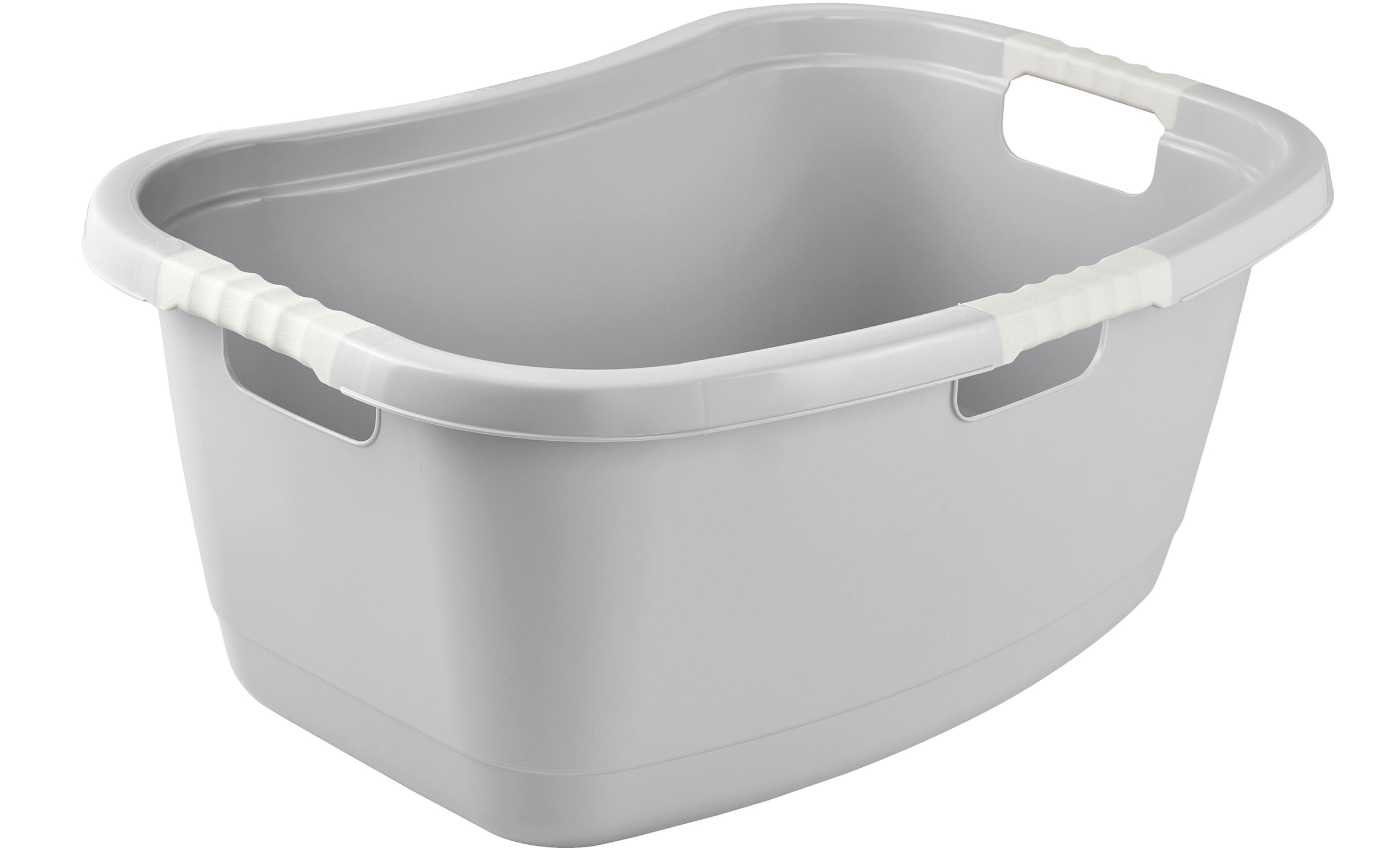keeeper Wäschewanne »janne, ergonomisch, mit Softgriffen, 65 x 45 x 28 cm, 50 l«, (1 St.), Wäschekorb, Wanne in Nierenform