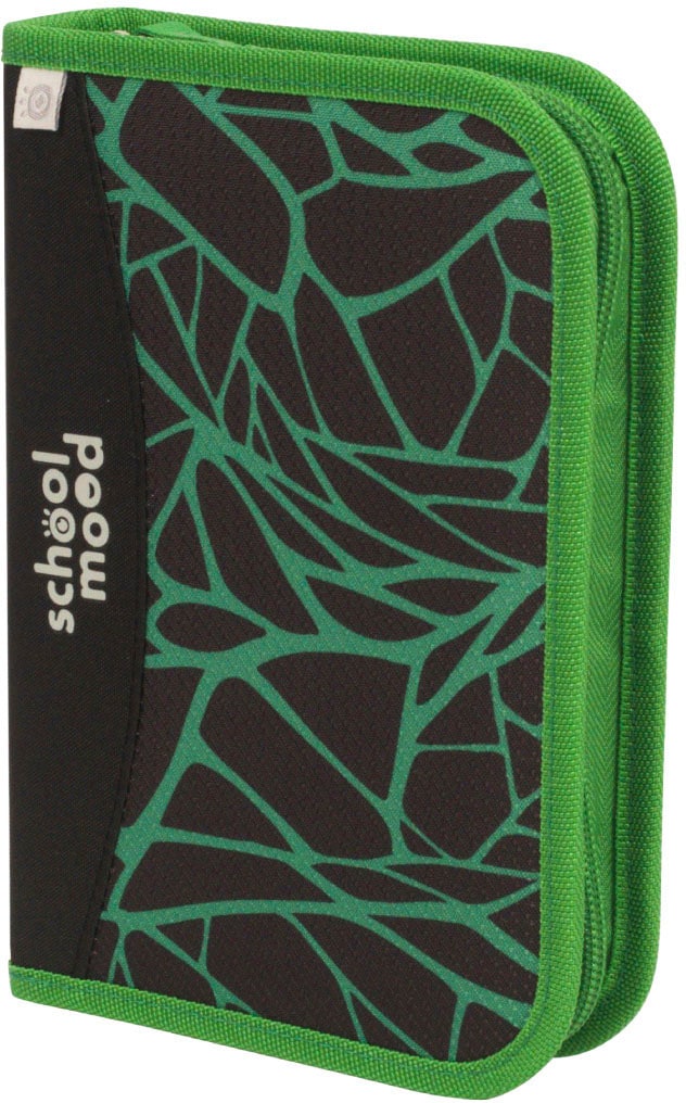 SCHOOL-MOOD® Schulranzen »Rebel Air+, Linus (Panther)«, retroreflektierende Flächen, aus recyceltem Material