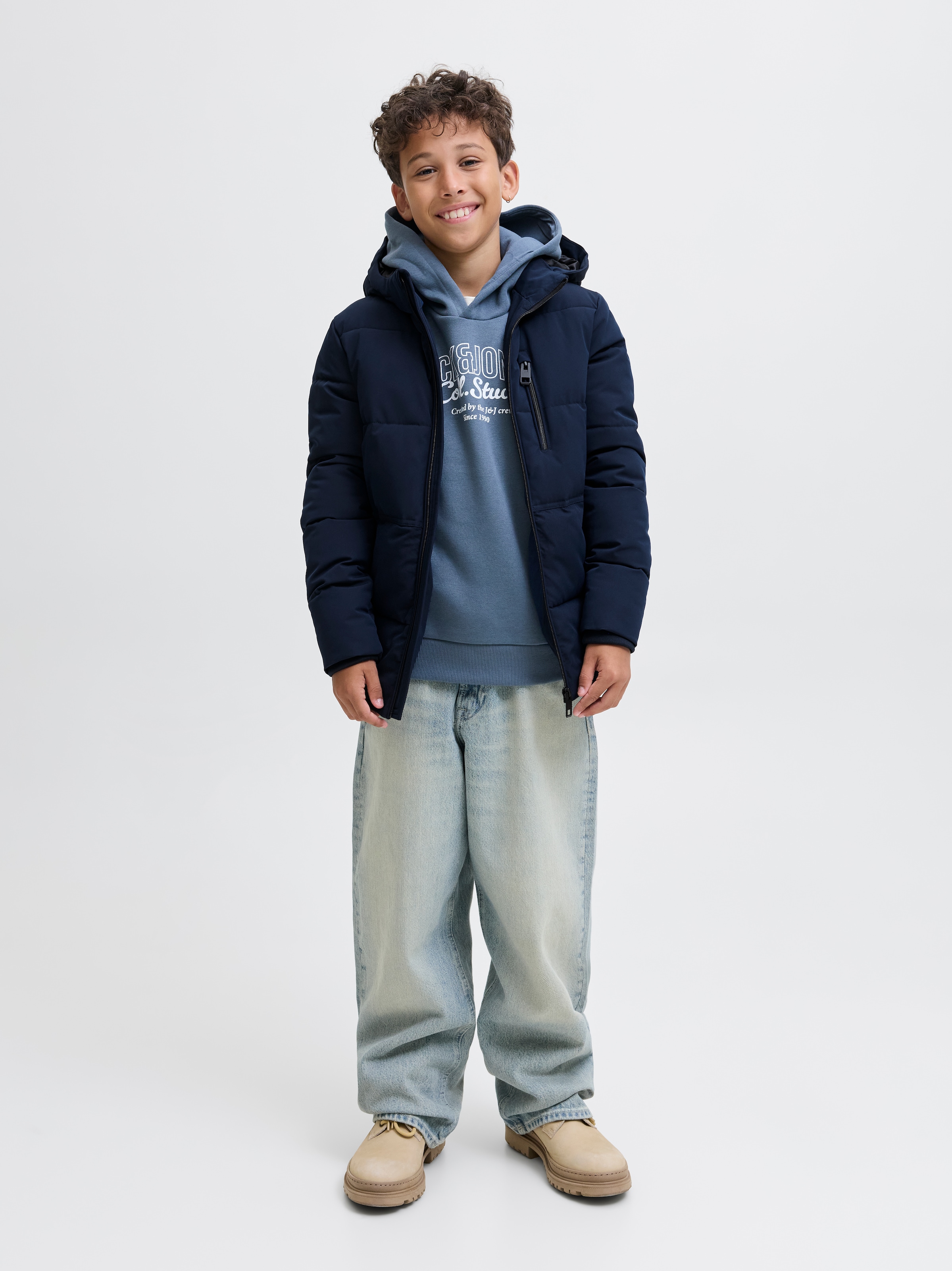 Jack & Jones Junior Steppjacke »JJEOWEN PUFFER SN JNR«
