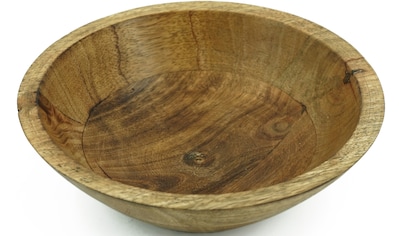 Obstschale, 1 tlg., aus Holz