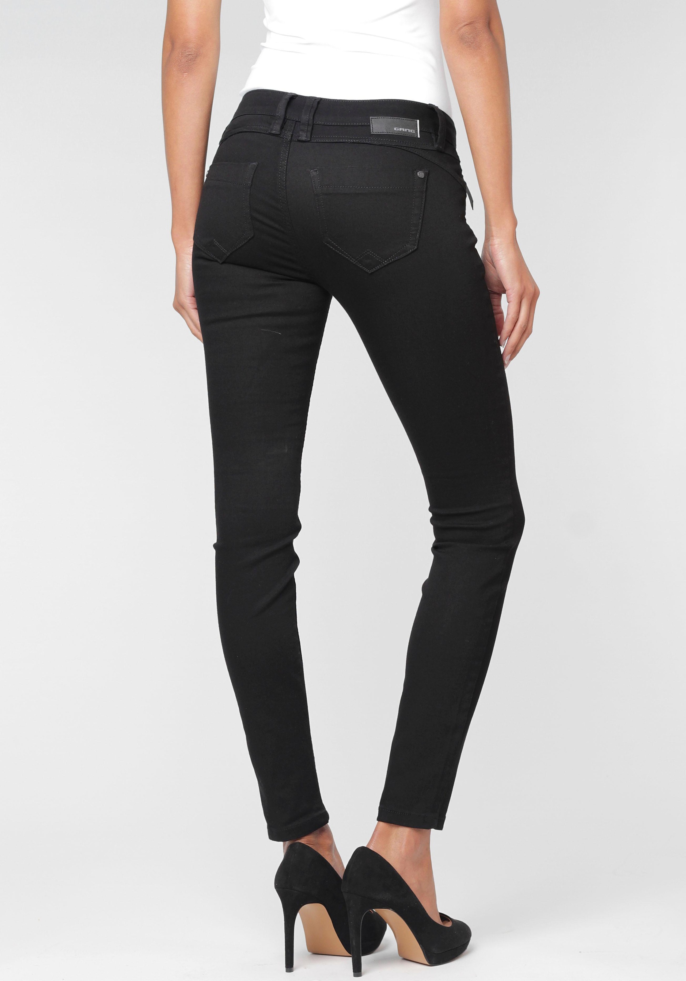 GANG Skinny-fit-Jeans »Nikita«, mit Zipper-Detail an der Coinpocket
