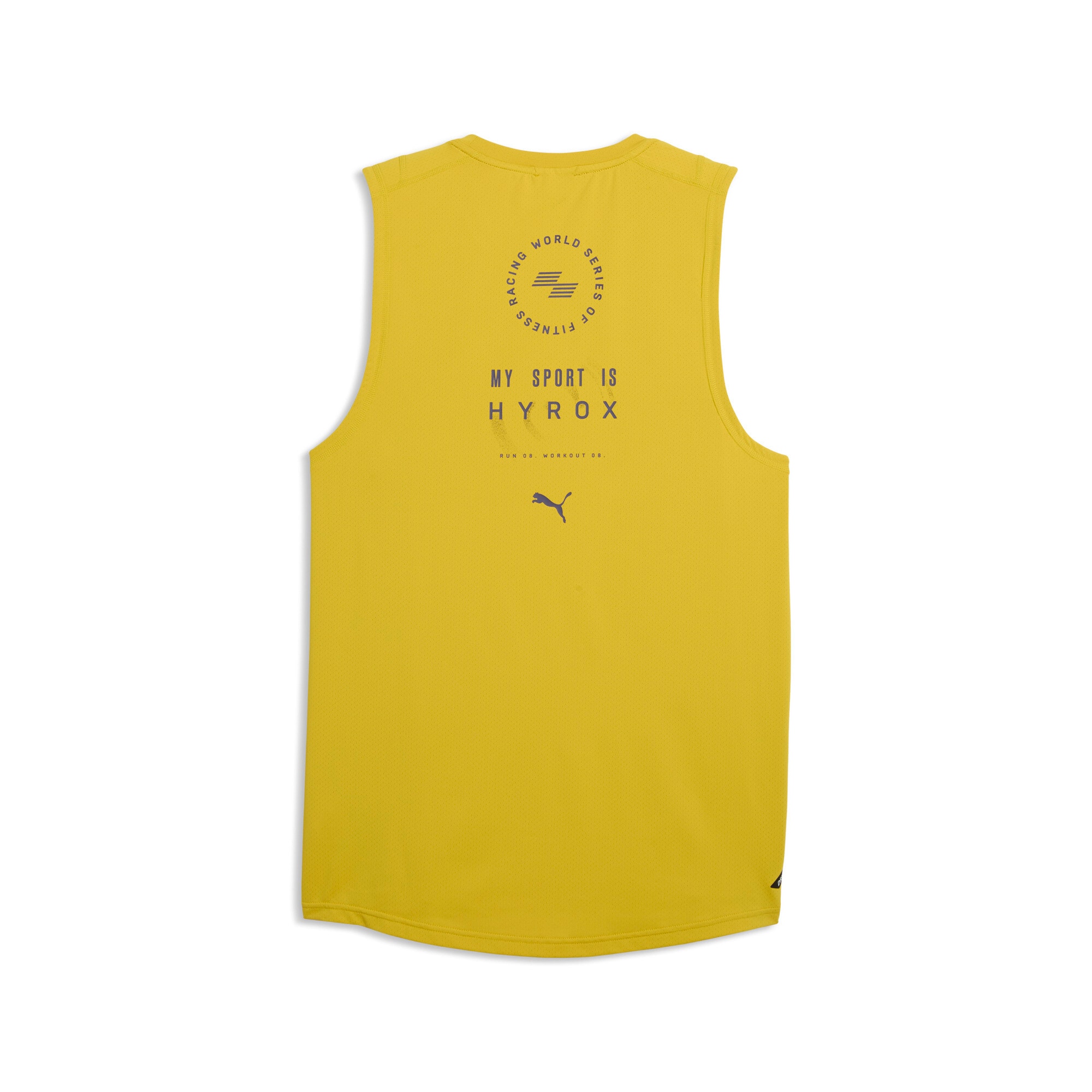 PUMA Tanktop »M  X HYROX DRYELITE TRAINING TANK« ärmelloses Design, sportlicher Stil, Rundhalsausschnitt