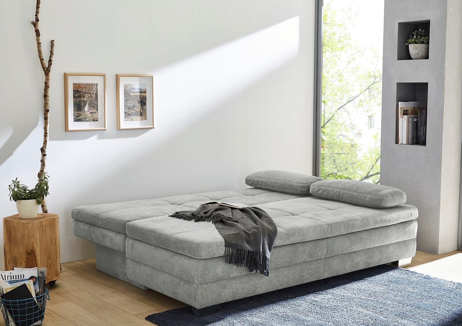Jockenhöfer Gruppe Schlafsofa »Lincoln« mit Bettfunktion und Bettkasten, als Dauerschläfer geeignet