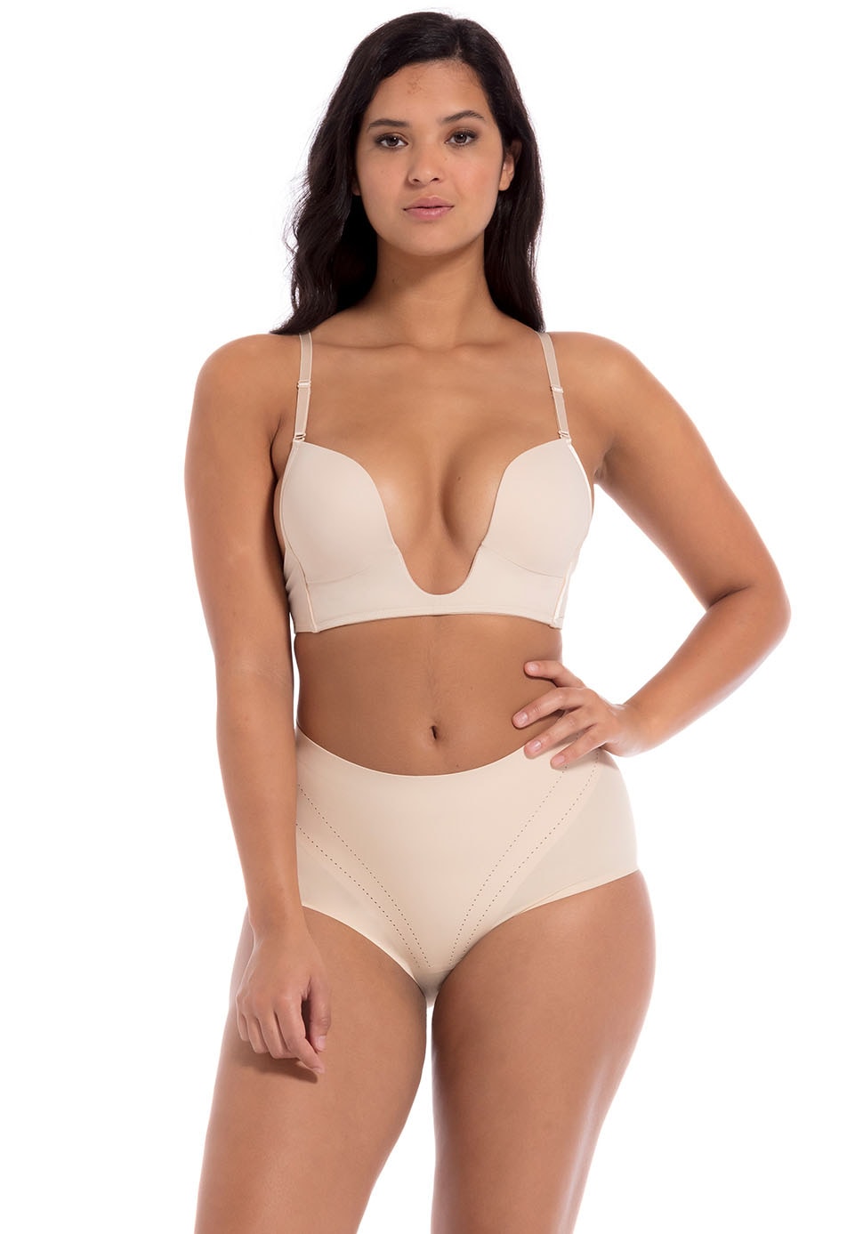MAGIC Bodyfashion Bügelloser BH »V-Bra«, extrem tief fallender Ausschnitt und extra tiefer Rücken