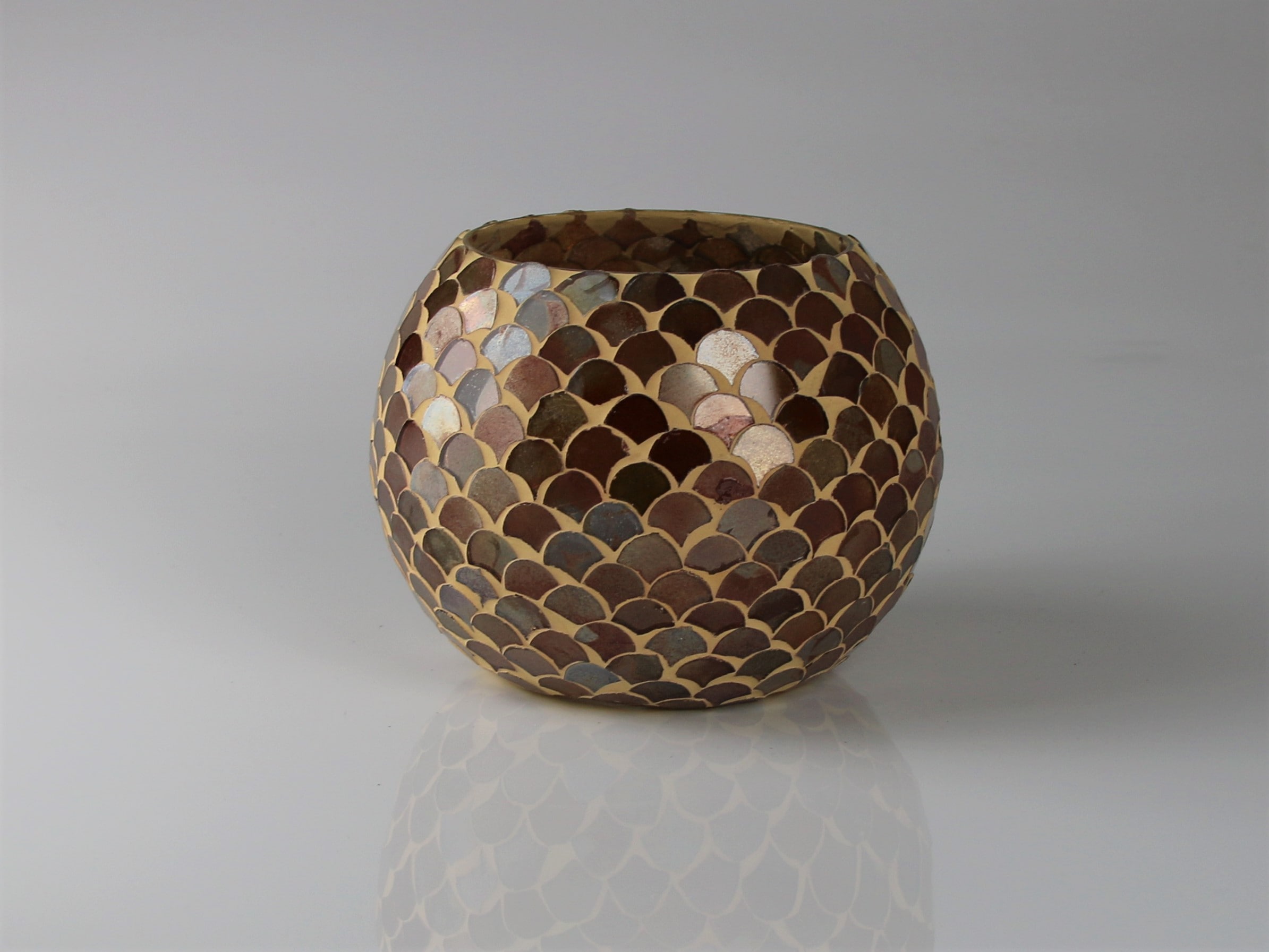 Am Design Windlicht »aus Steingut« BxH: 23x20 cm, Größe B/H/T: 23 cm x 20 cm