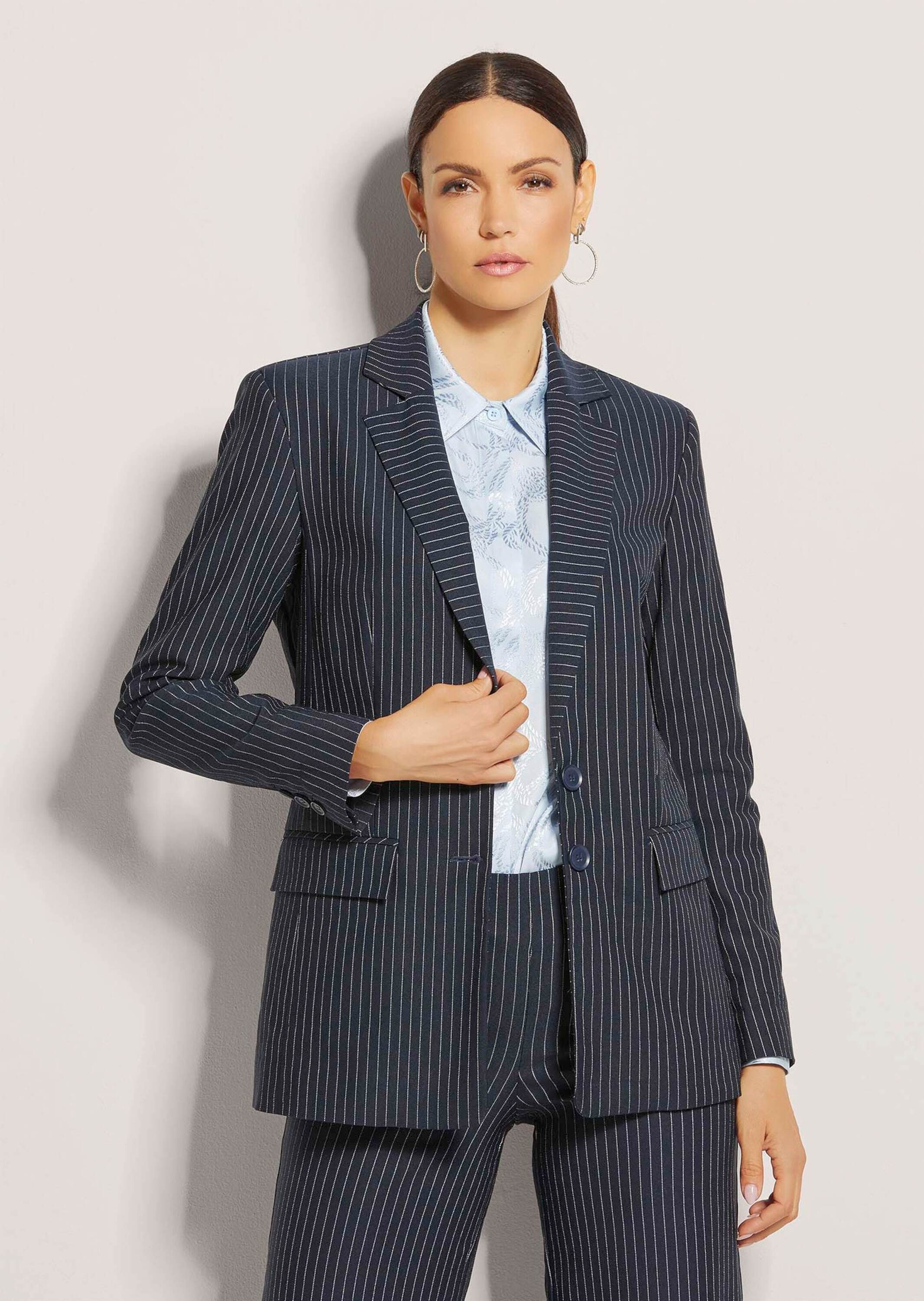 MADELEINE Longblazer »Blazer Langer, taillierter Blazer«