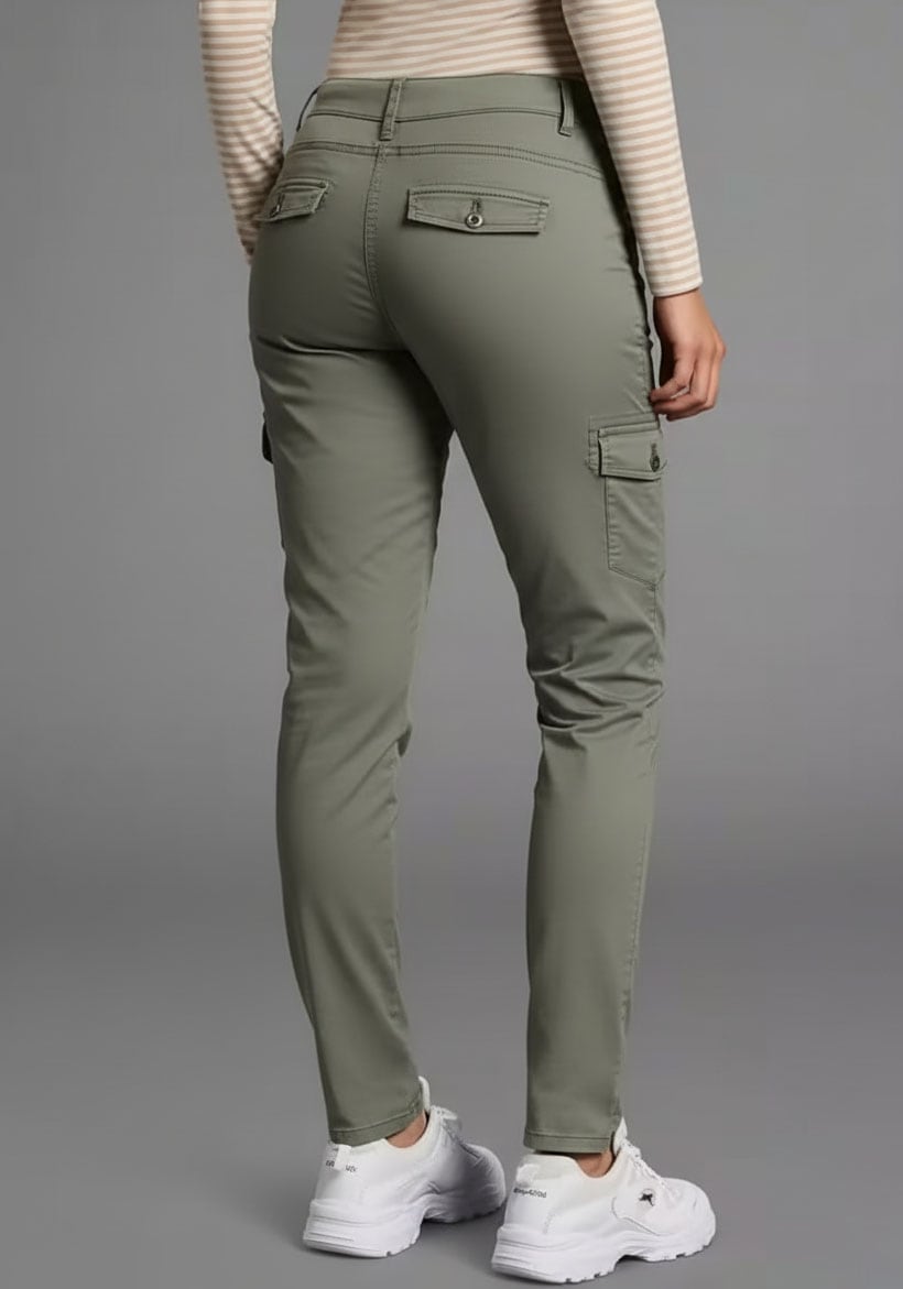 KangaROOS Cargohose  im mit aufgesetzten Taschen seitlich