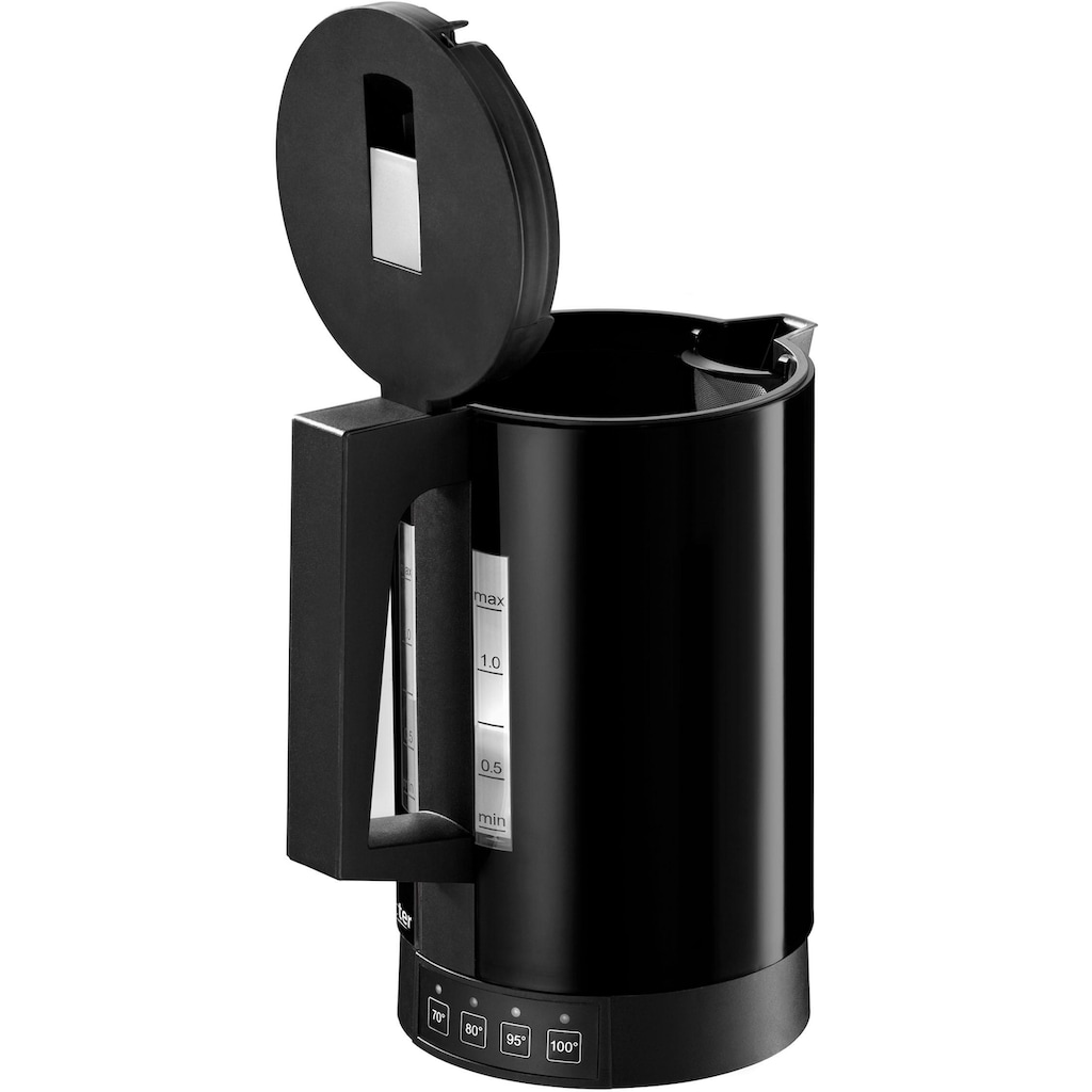 ritter Wasserkocher »fontana 5 schwarz«, 1,1 l, 2800 W