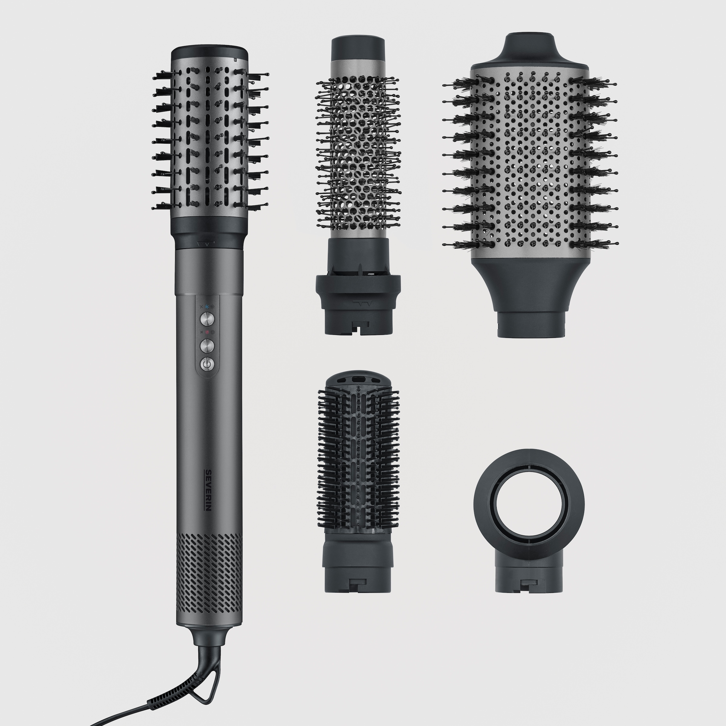 Severin Multihaarstyler »WL 0683 Multi Styler S-Style – „Multi Style Pro“«, 5 Aufsätze, Anti-Frizz-Technologie, Ionen-Technologie, Kaltluftstufe