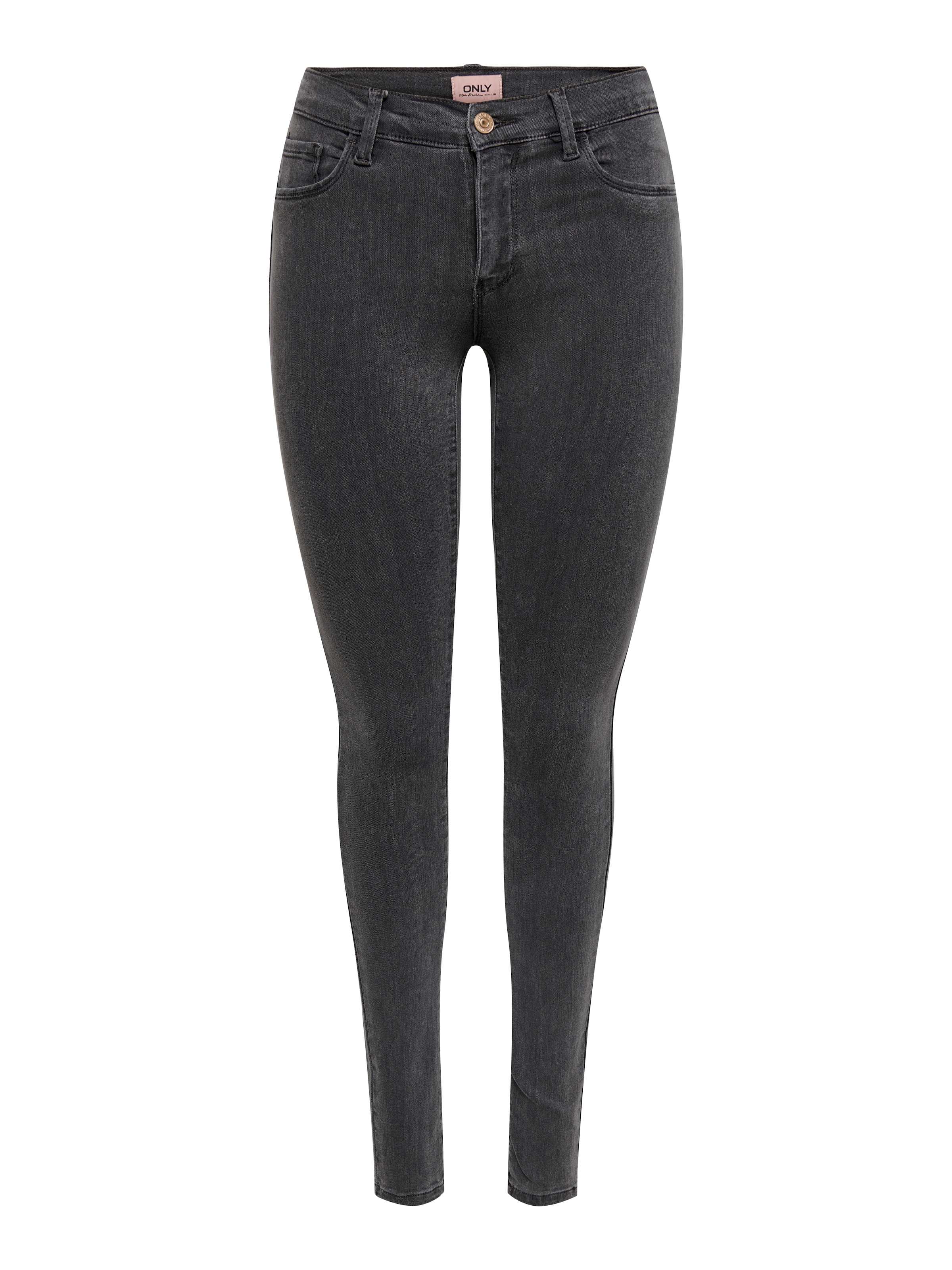 ONLY Skinny-fit-Jeans »ONLRAIN LIFE REG SKINNY DNM« mit Gürtelschlaufen